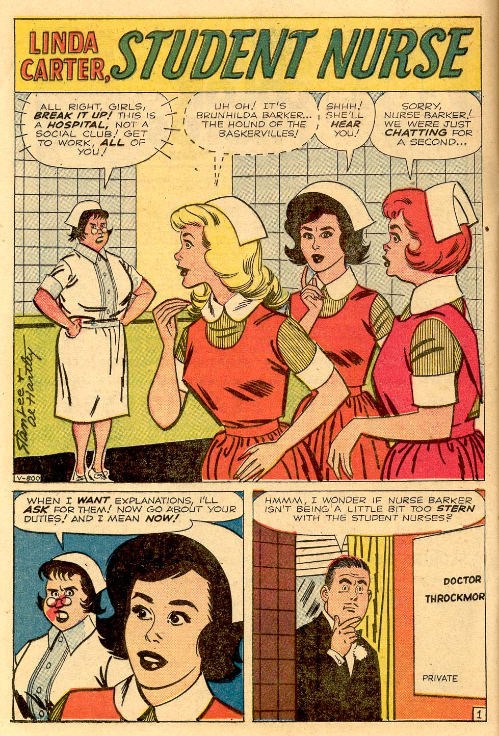 Read online Linda Carter, Student Nurse comic -  Issue #6 - 19