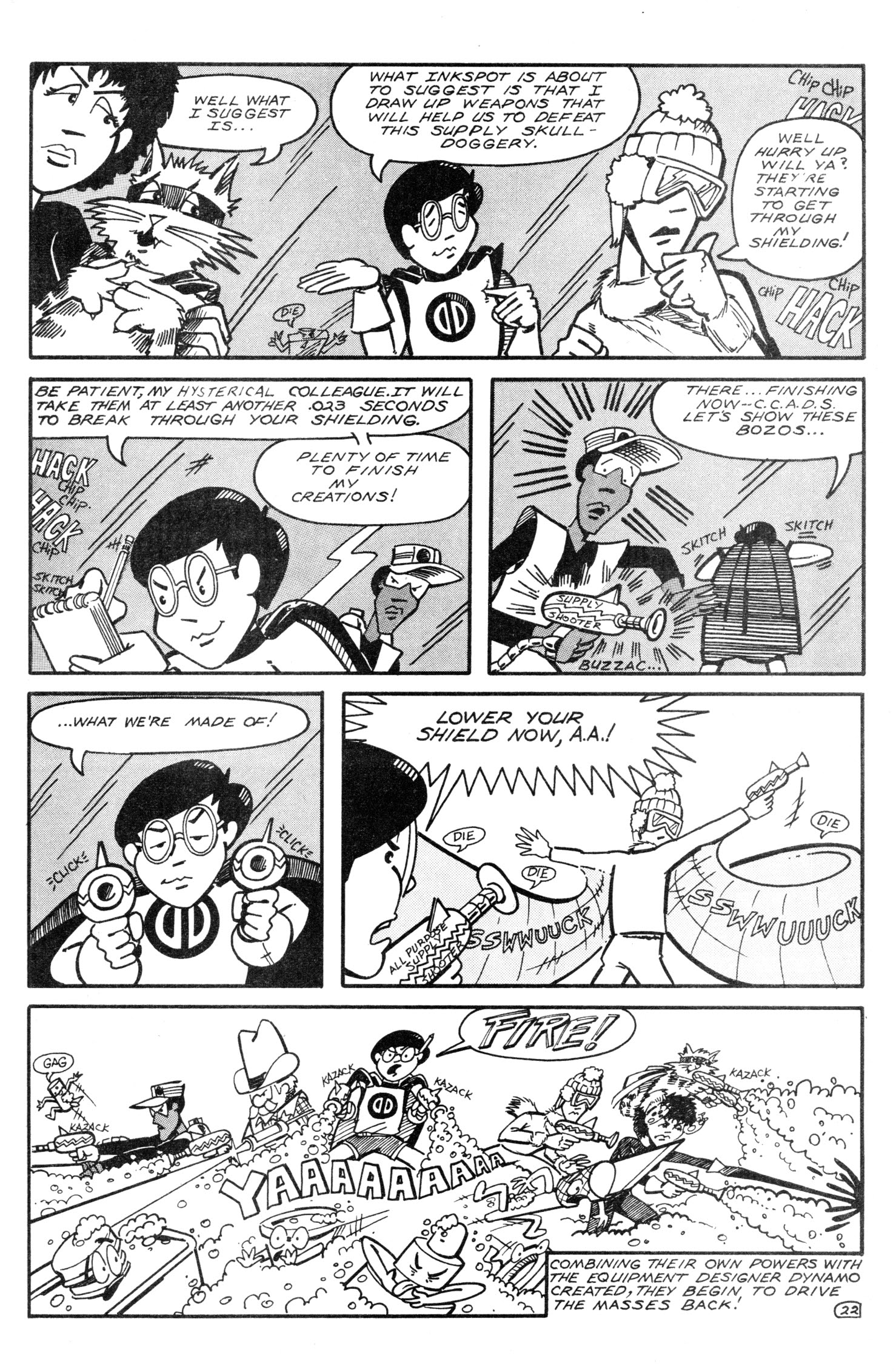 Read online Blip and the C.C.A.D.S. comic -  Issue #1 - 27