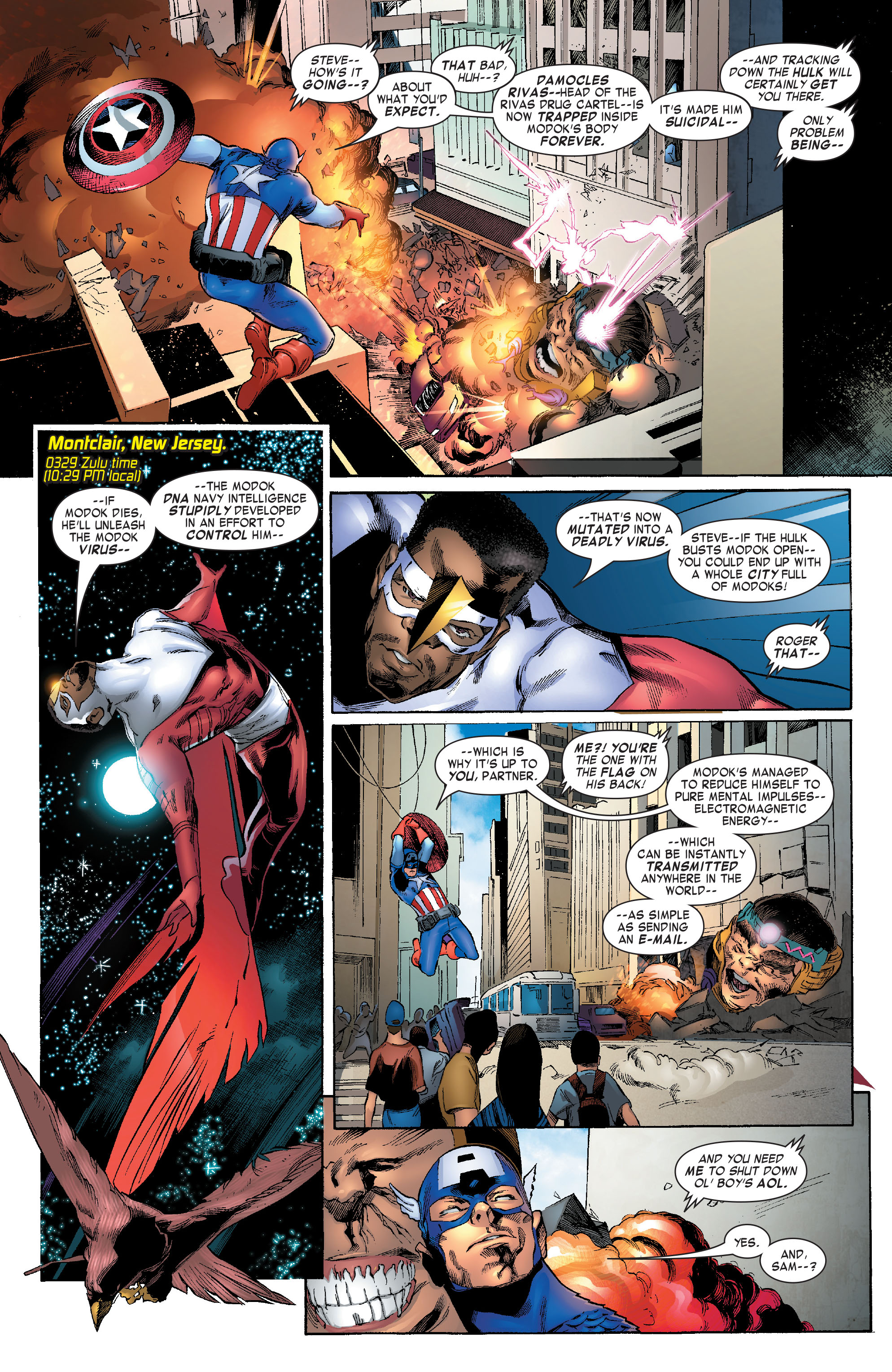 Read online Captain America & the Falcon comic -  Issue #12 - 4