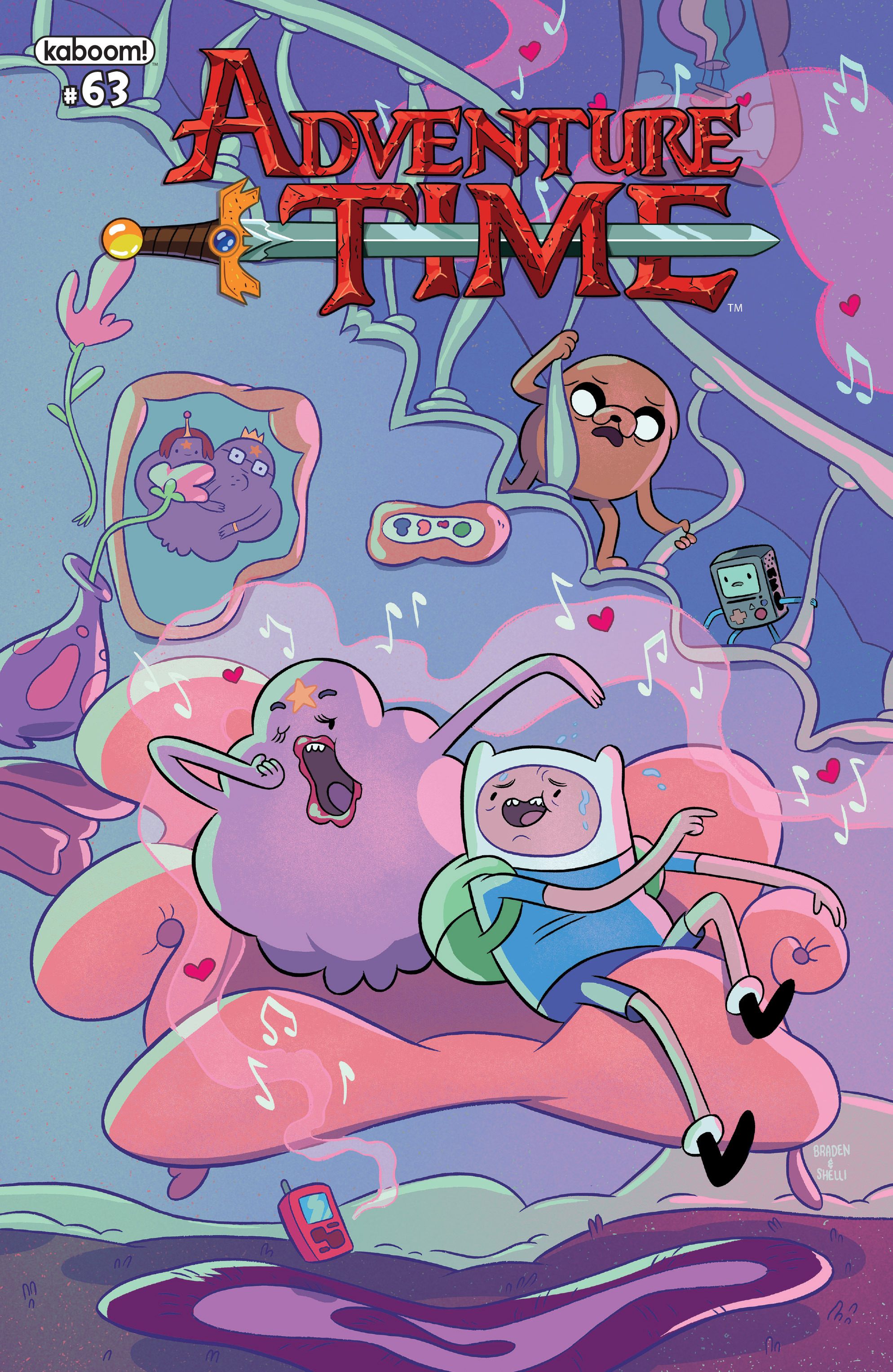 Read online Adventure Time comic -  Issue #63 - 1