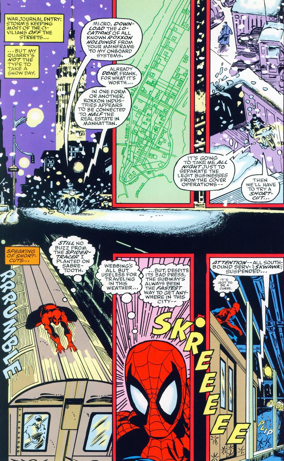 Read online Spider-Man, Punisher, Sabretooth: Designer Genes comic -  Issue # Full - 45