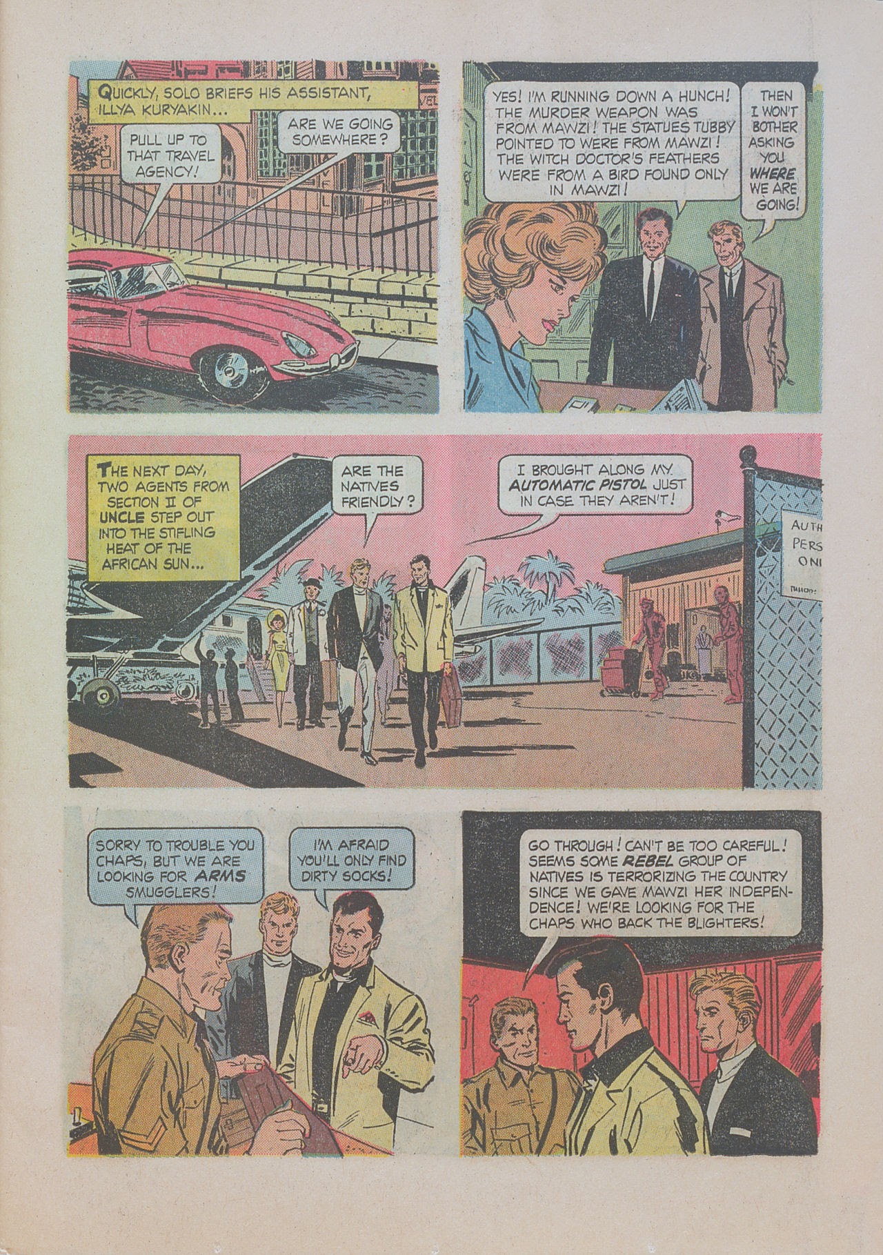 Read online The Man From U.N.C.L.E. comic -  Issue #1 - 11
