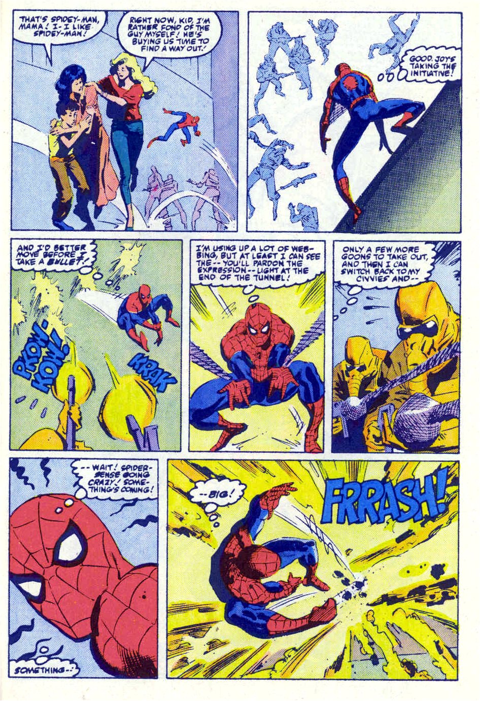 Read online Web of Spider-Man (1985) comic -  Issue #16 - 22
