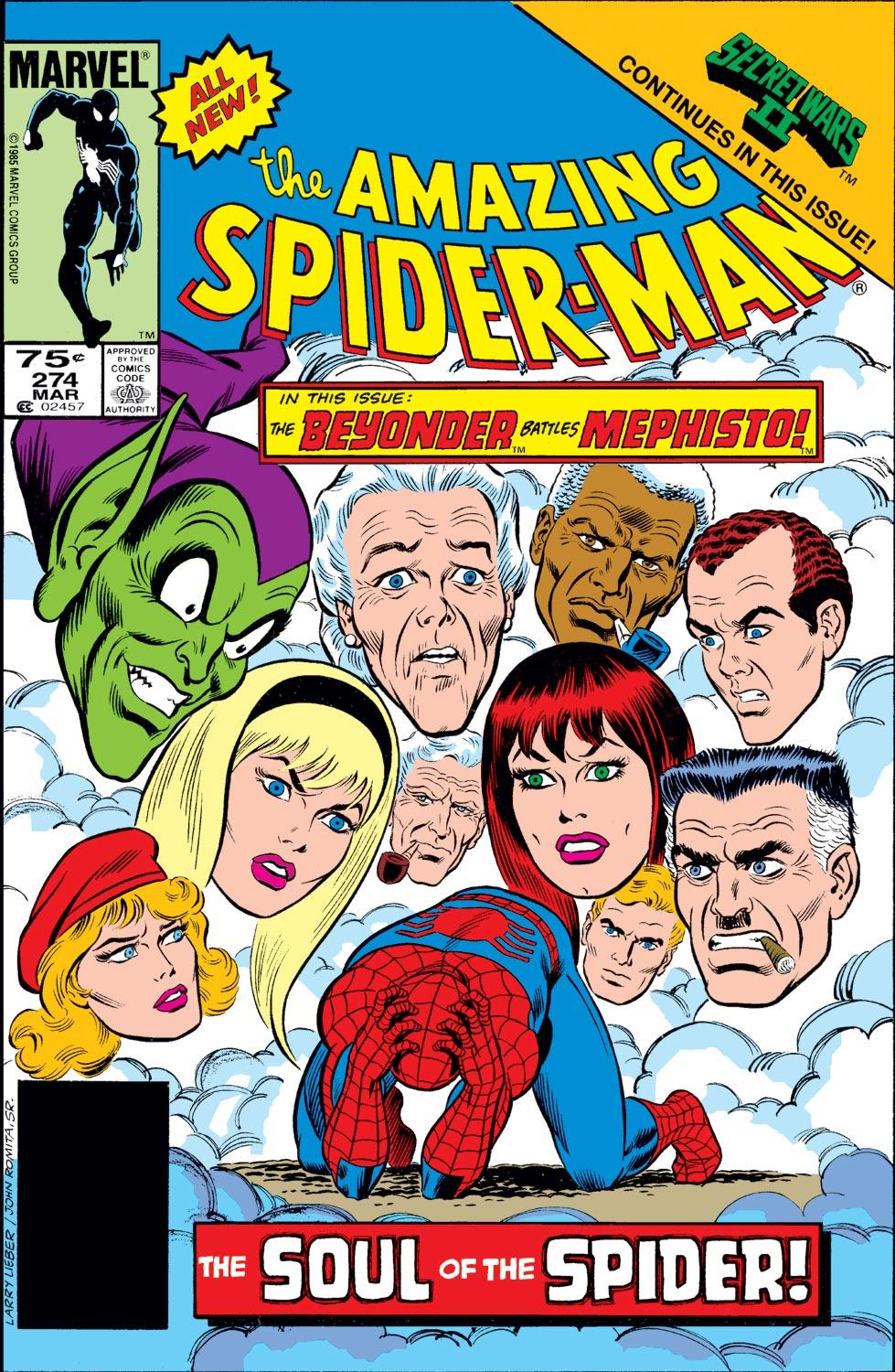 The Amazing Spider Man 1963 Issue 274 | Read The Amazing Spider Man 1963  Issue 274 comic online in high quality. Read Full Comic online for free -  Read comics online in high quality .|viewcomiconline.com