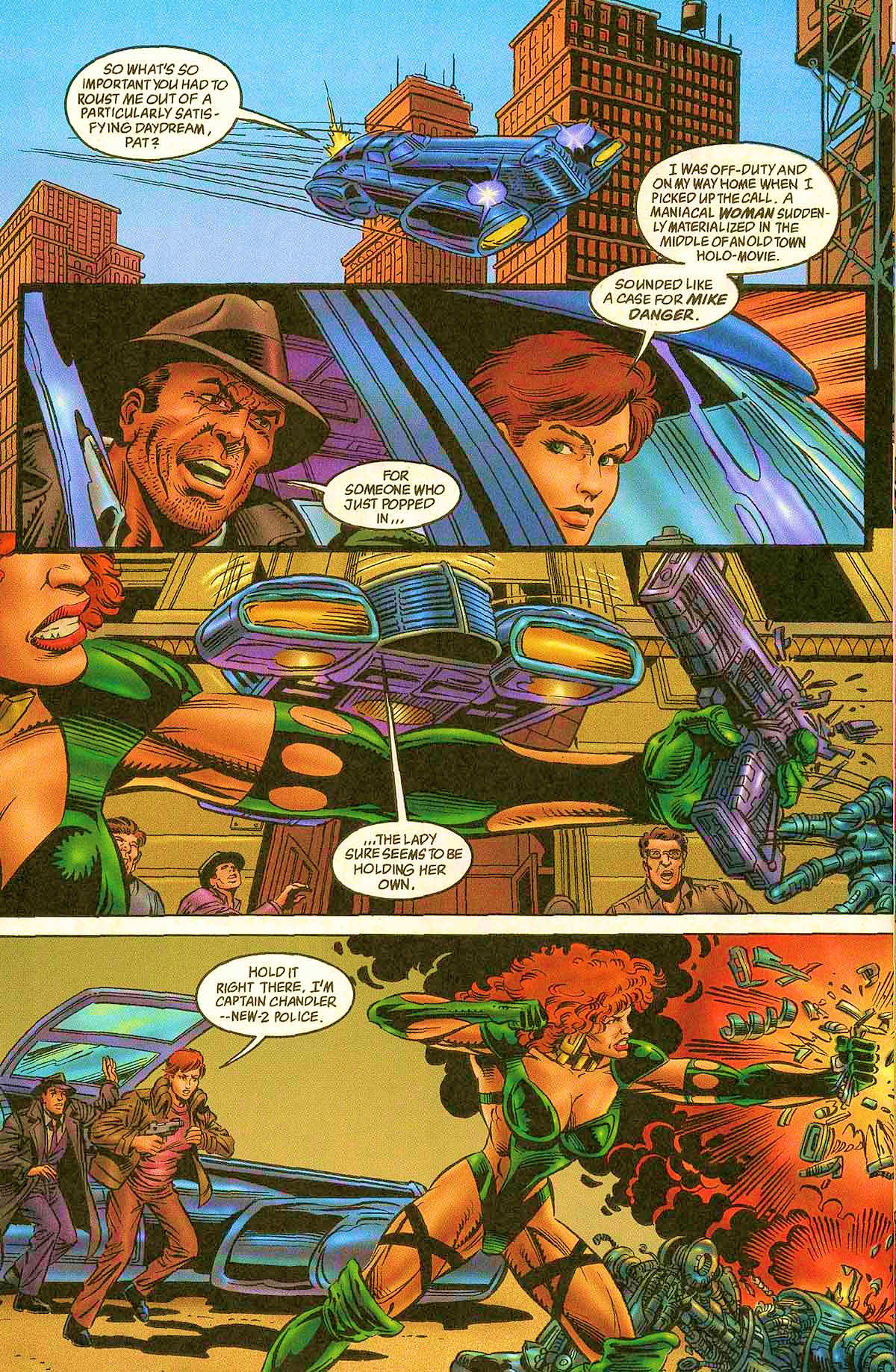 Read online Isaac Asimov's I-Bots comic -  Issue #7 - 32