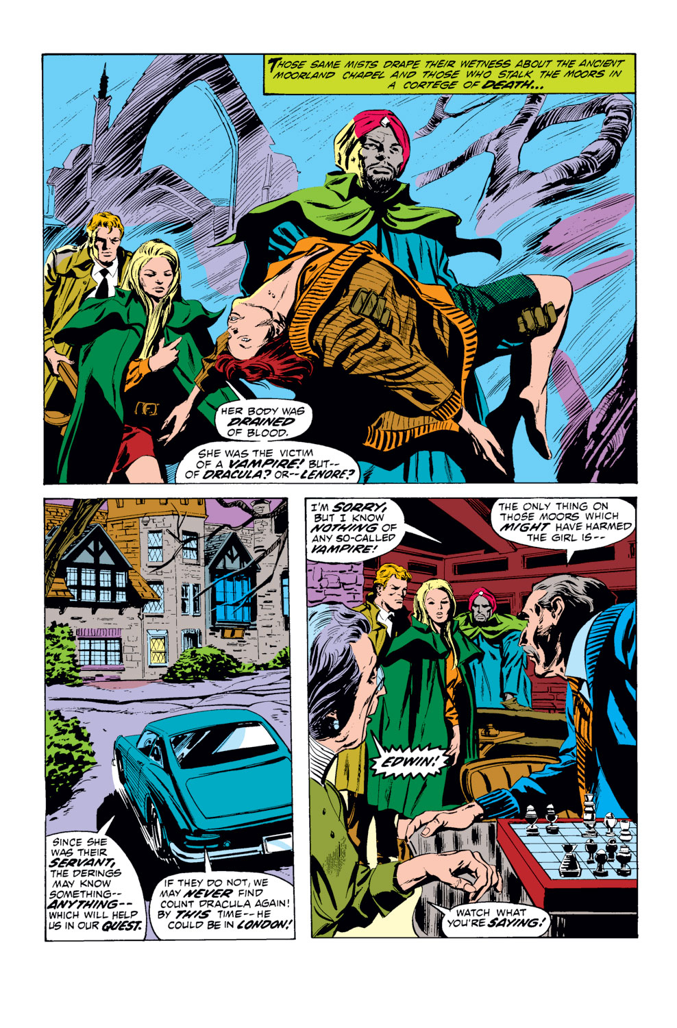 Read online Tomb of Dracula (1972) comic -  Issue #6 - 12