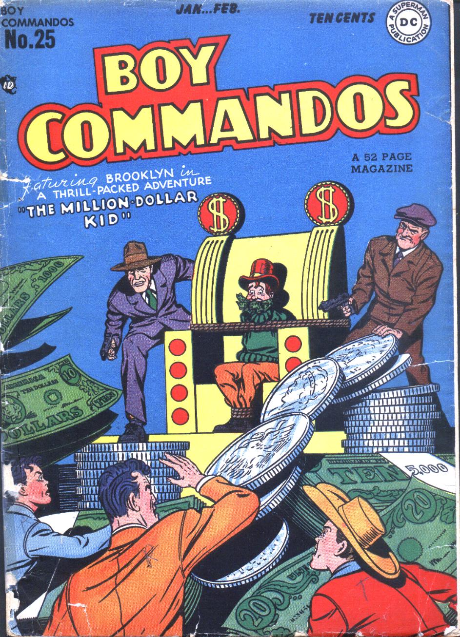 Read online Boy Commandos comic -  Issue #25 - 1