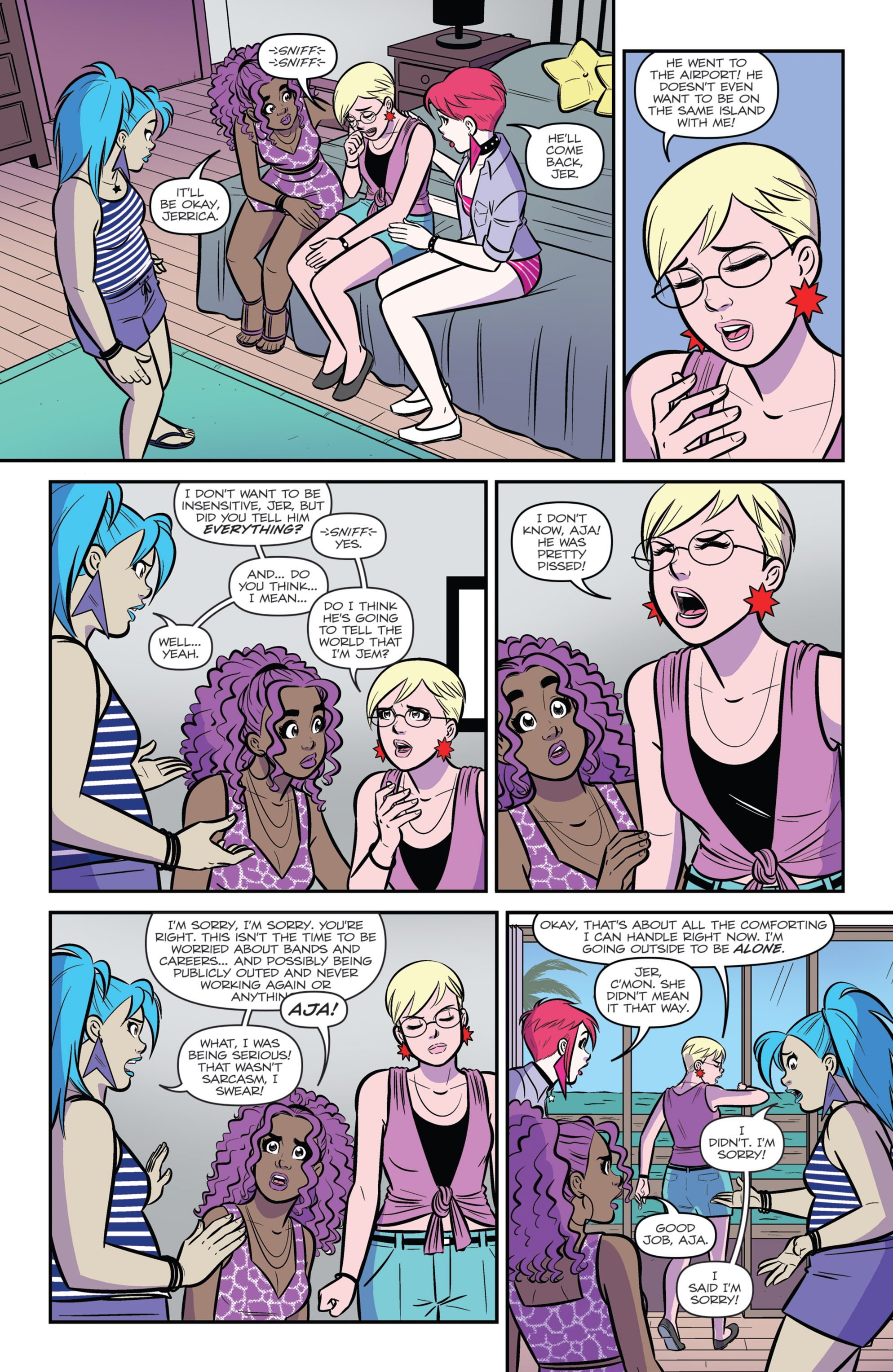 Read online Jem and The Holograms comic -  Issue #25 - 16