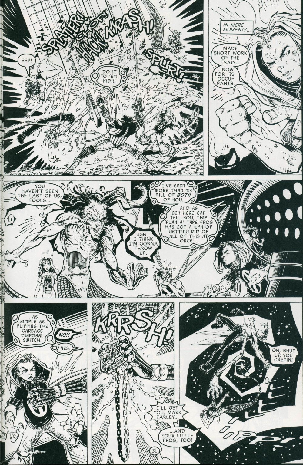 Read online Cyberfrog Vs Creed comic -  Issue # Full - 30