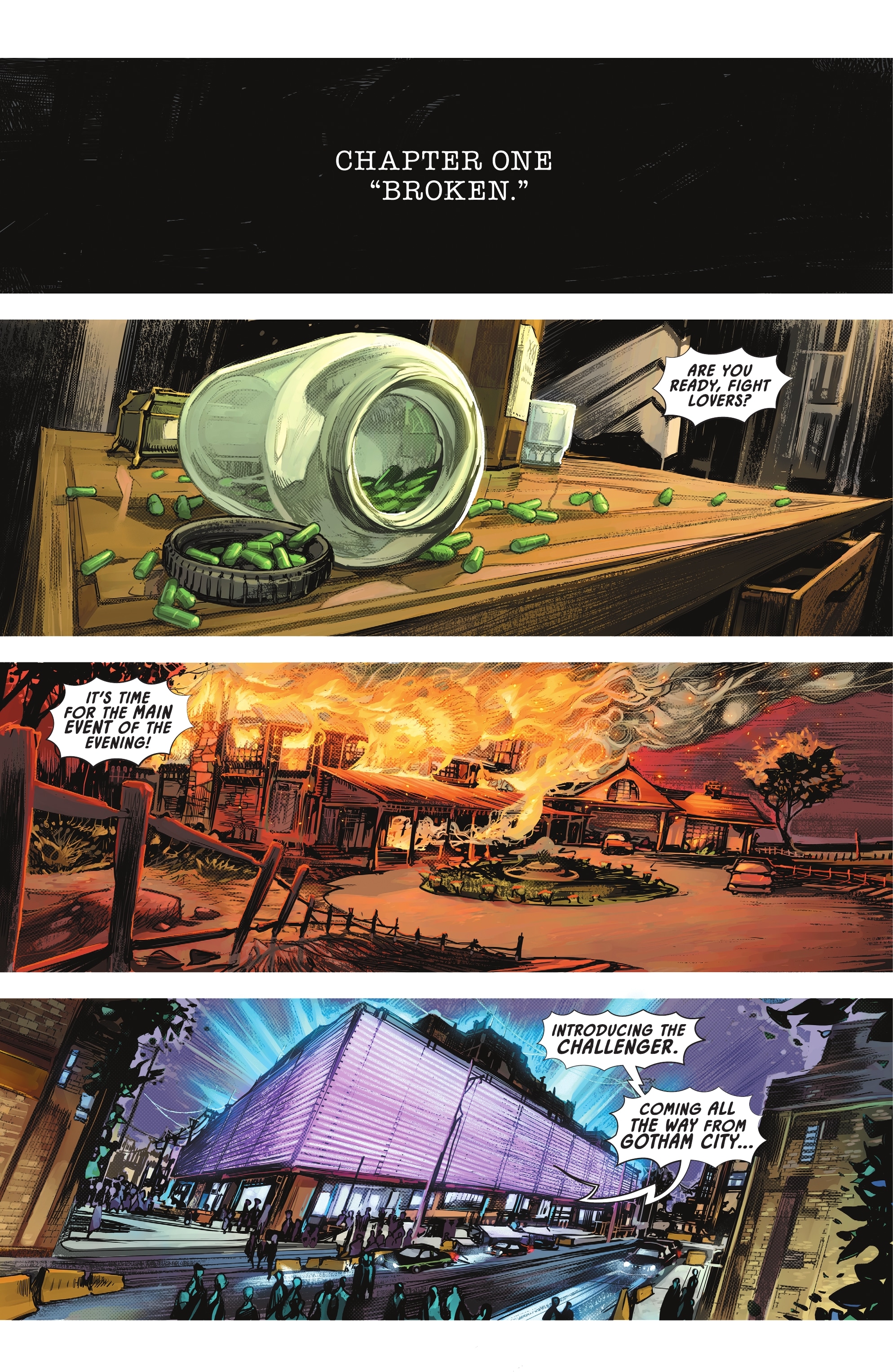 Read online Batman - One Bad Day: Bane comic -  Issue # Full - 4