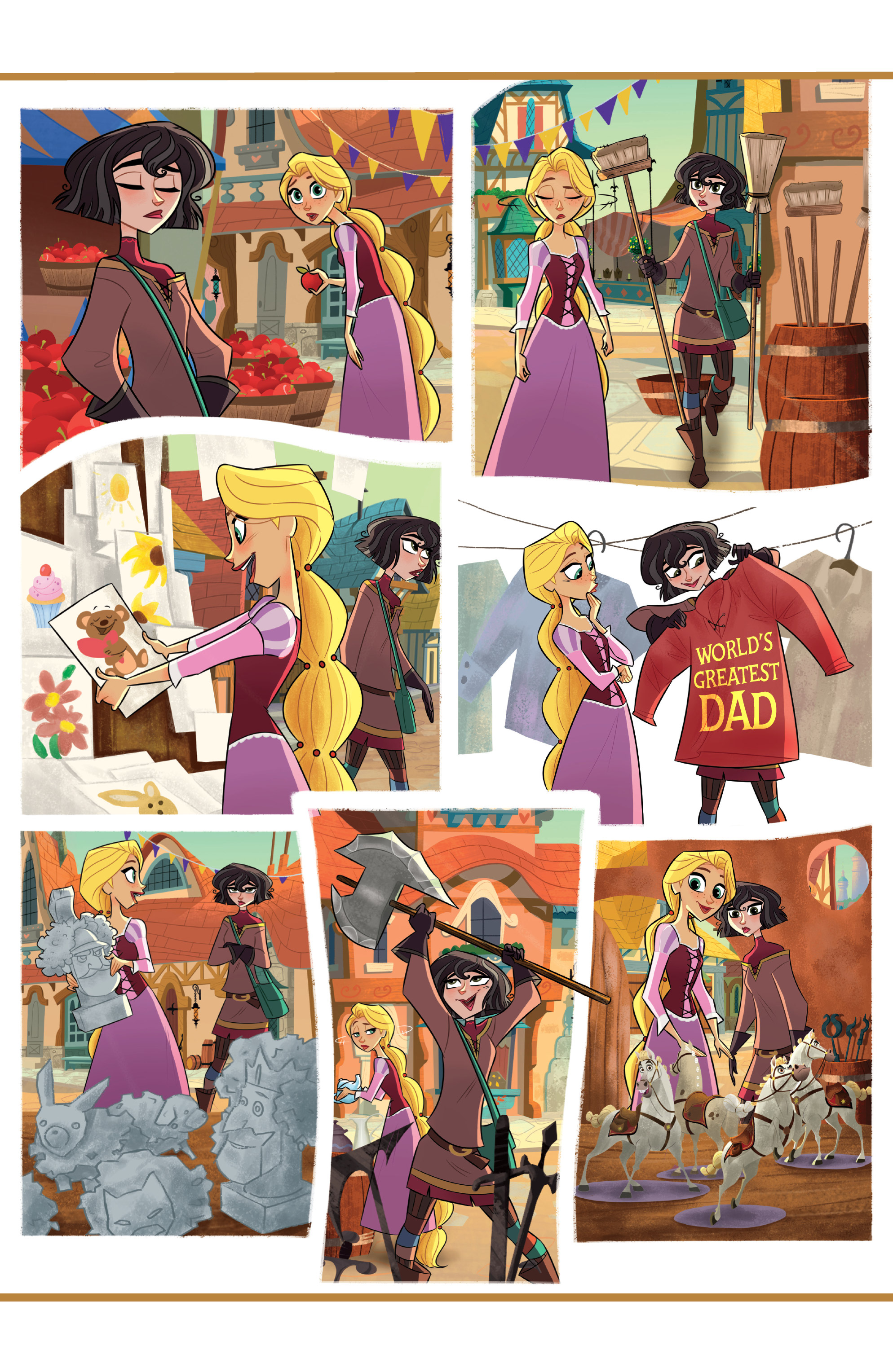 Read online Tangled: The Series: Hair It Is comic -  Issue # Full - 32