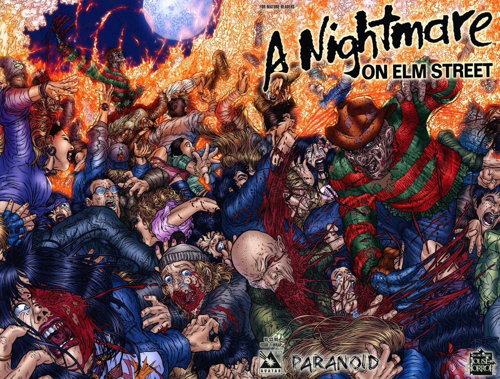 Read online Nightmare on Elm Street: Paranoid comic -  Issue #1 - 4