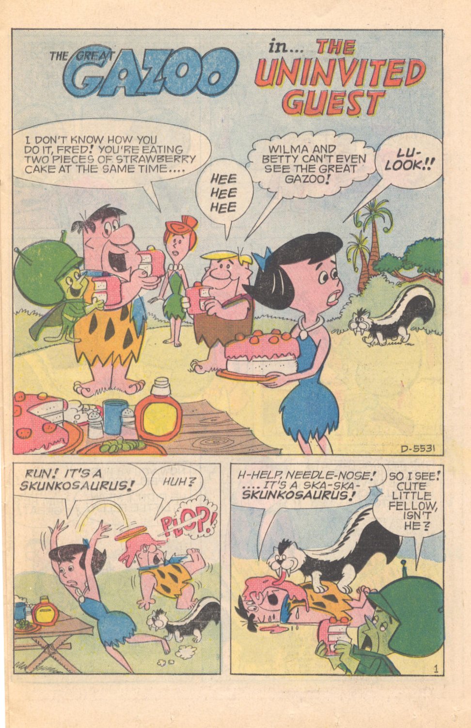 Read online Great Gazoo comic -  Issue #3 - 12