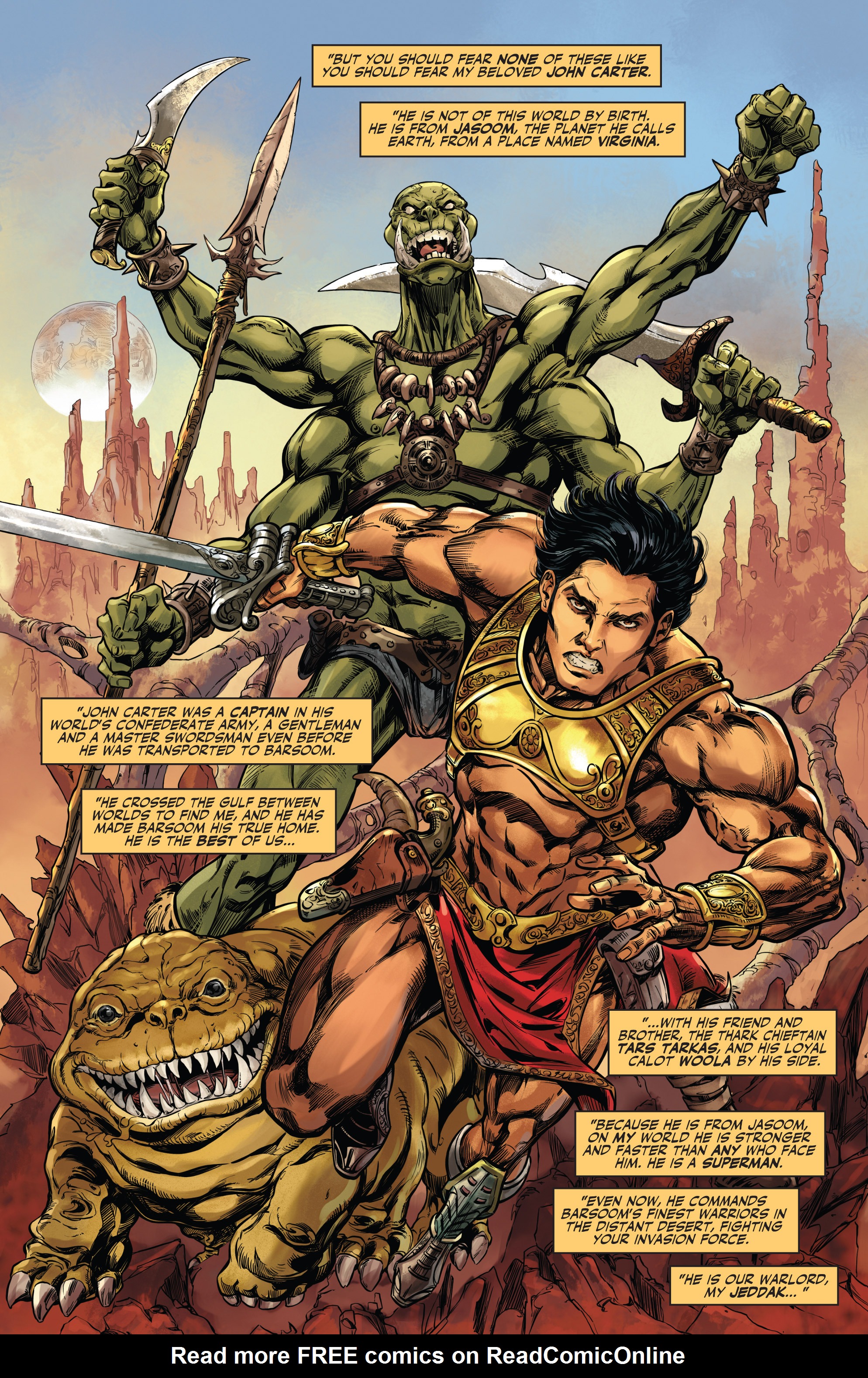 Read online John Carter, Warlord of Mars (2014) comic -  Issue #1 - 15