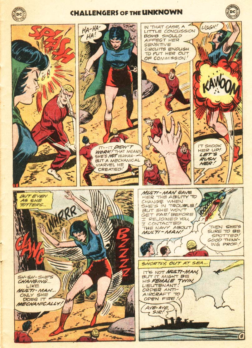 Challengers of the Unknown (1958) Issue #34 #34 - English 20