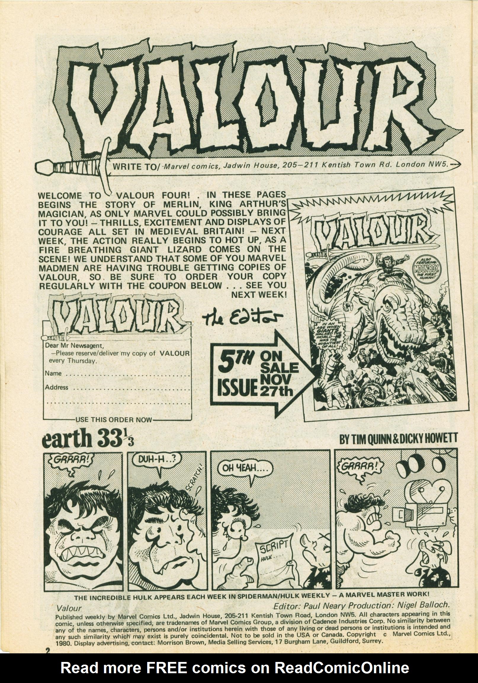 Read online Valour comic -  Issue #4 - 10