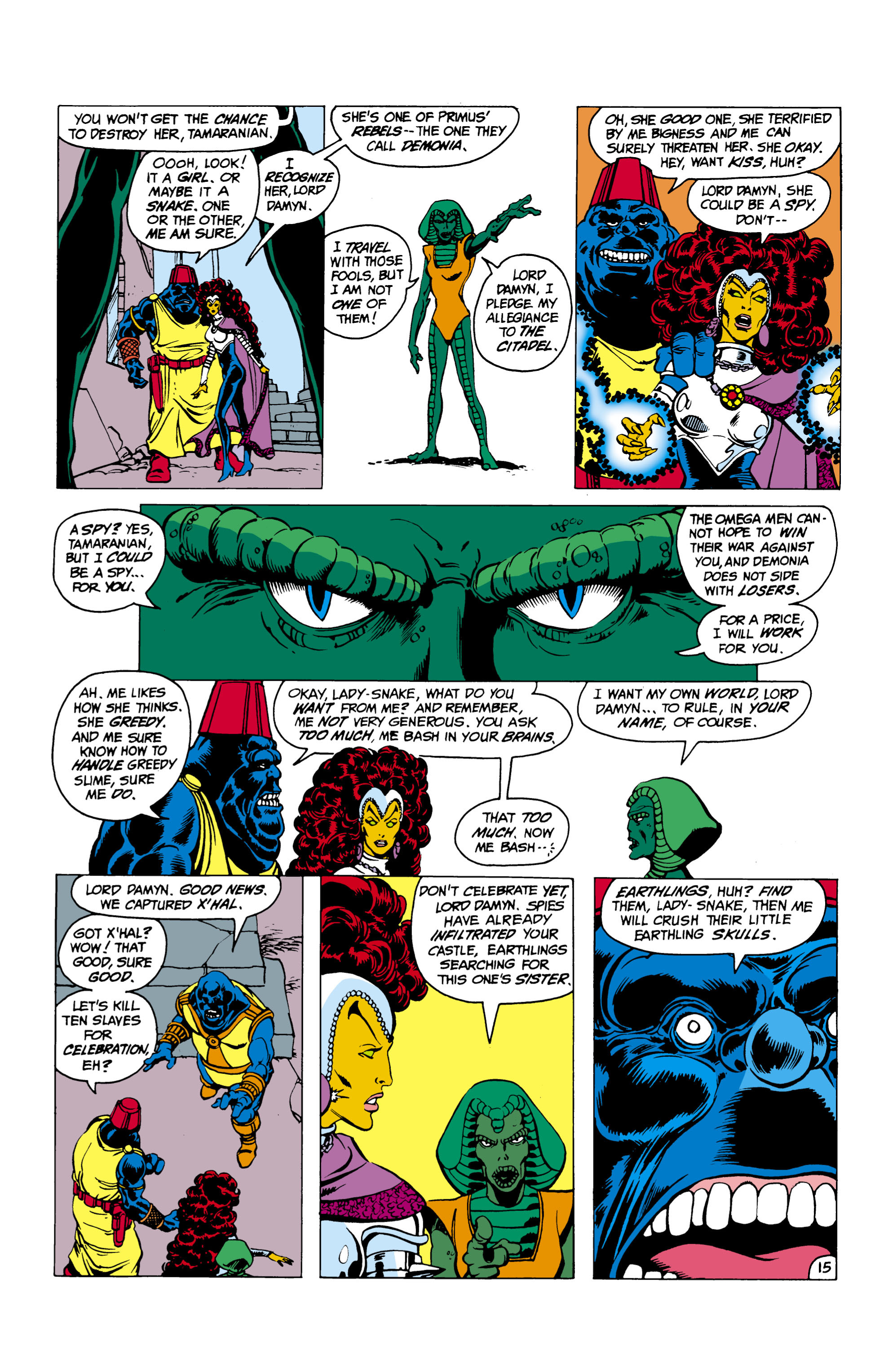 Read online The New Teen Titans (1980) comic -  Issue #25 - 16