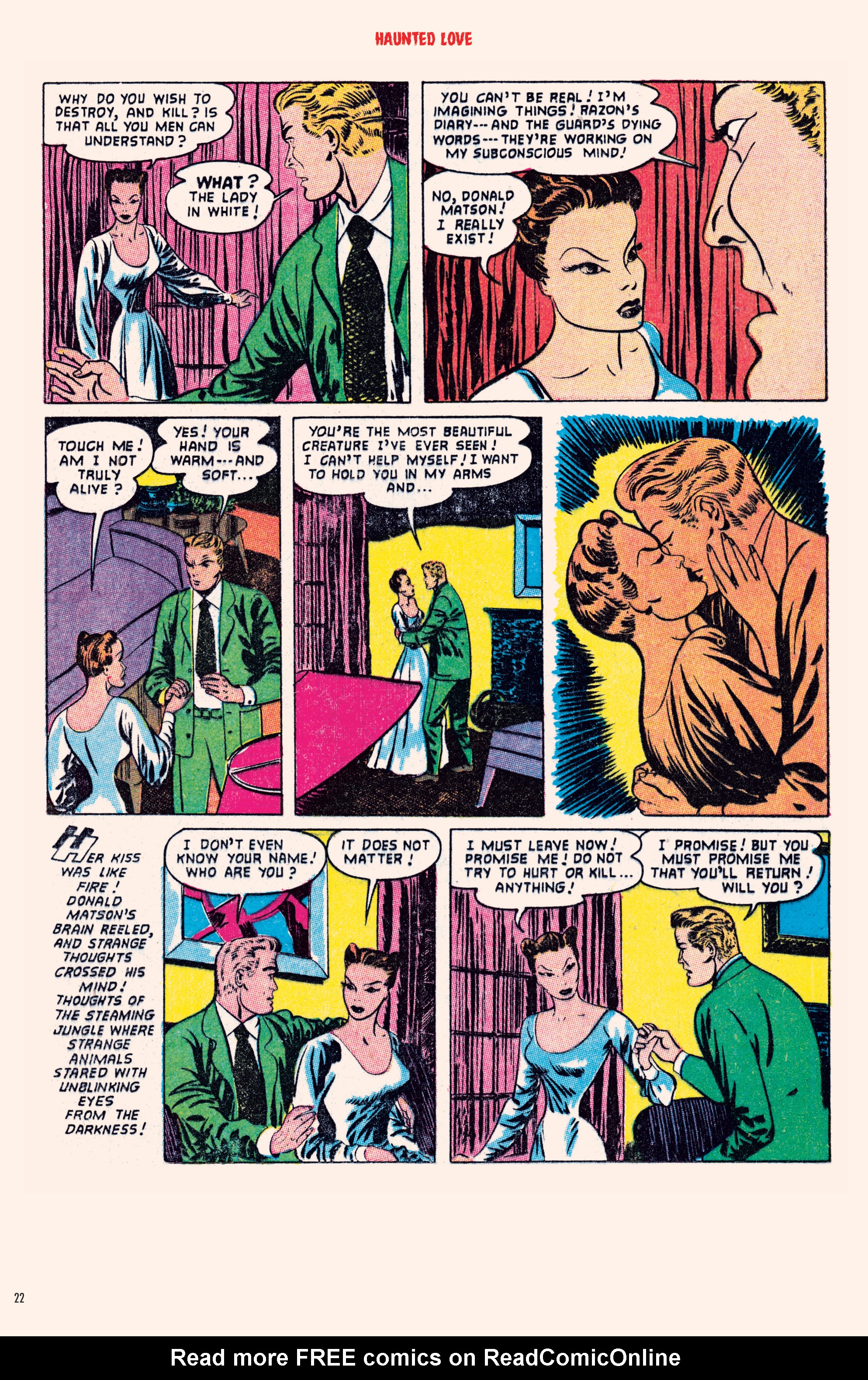 Read online Haunted Love comic -  Issue #1 - 22