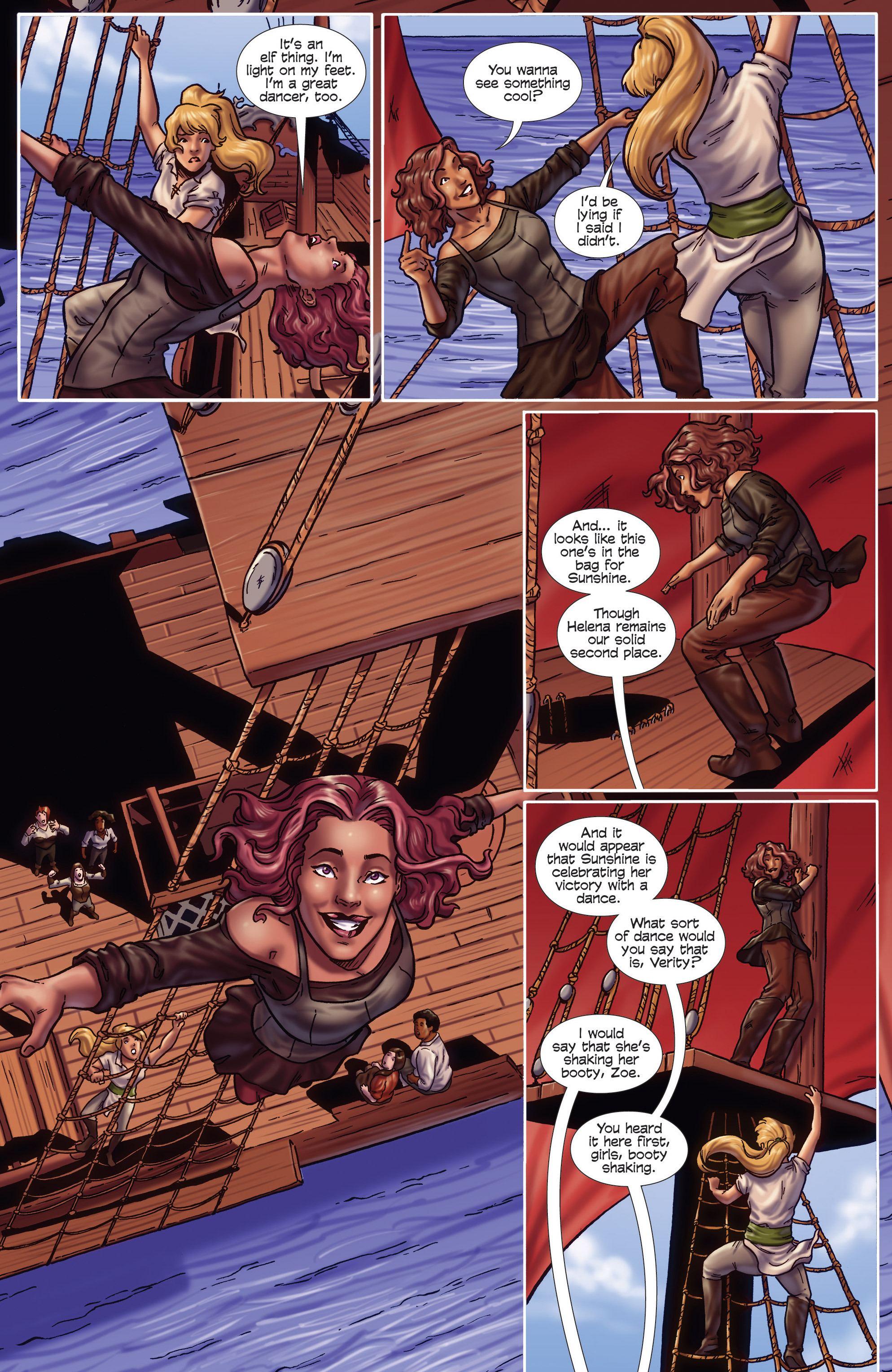 Read online Princeless: Raven the Pirate Princess comic -  Issue #6 - 4