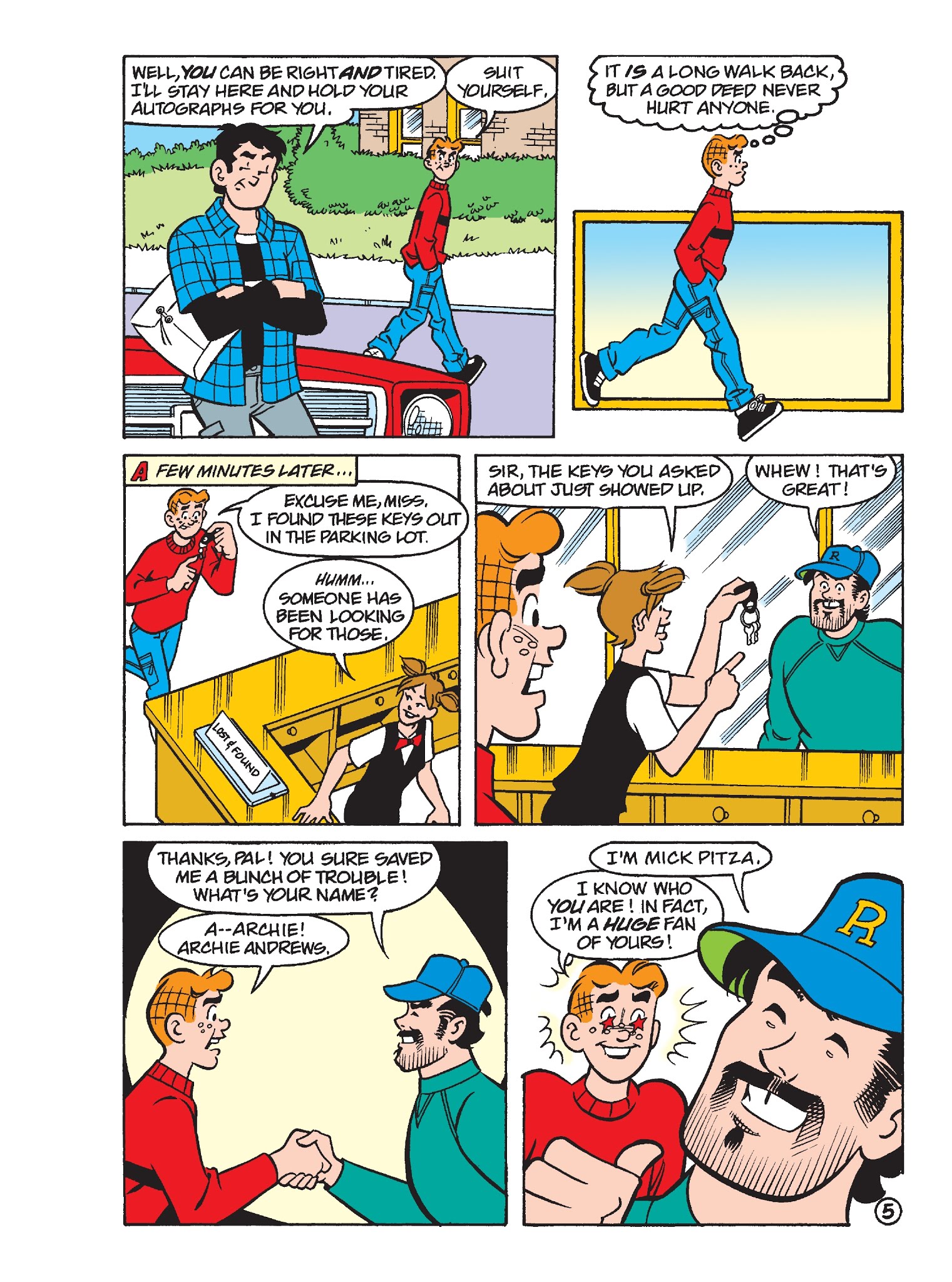 Read online Archie's Funhouse Double Digest comic -  Issue #27 - 115