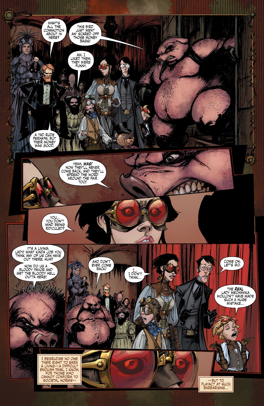 Lady Mechanika: The Monster of The Ministry of Hell issue 3 - Page 6