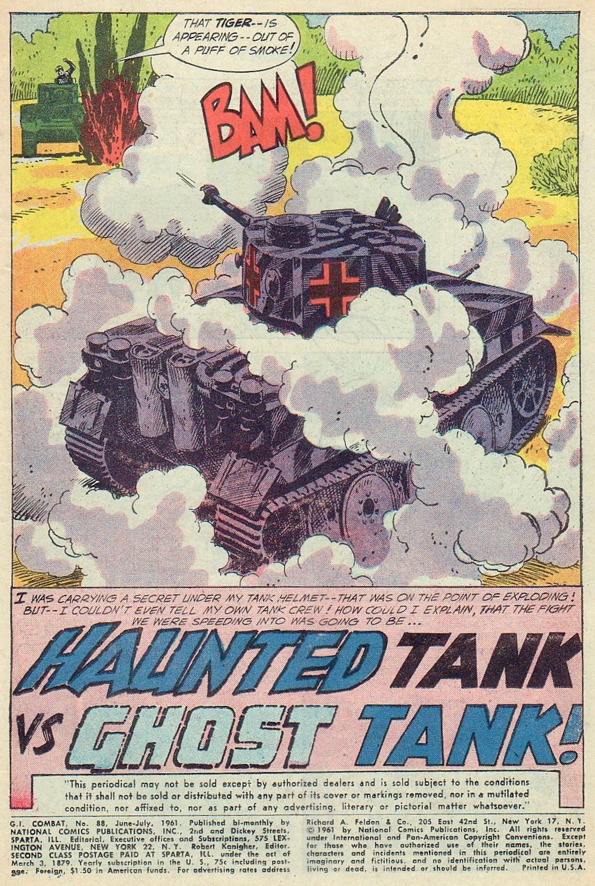 Read online G.I. Combat (1952) comic -  Issue #88 - 3