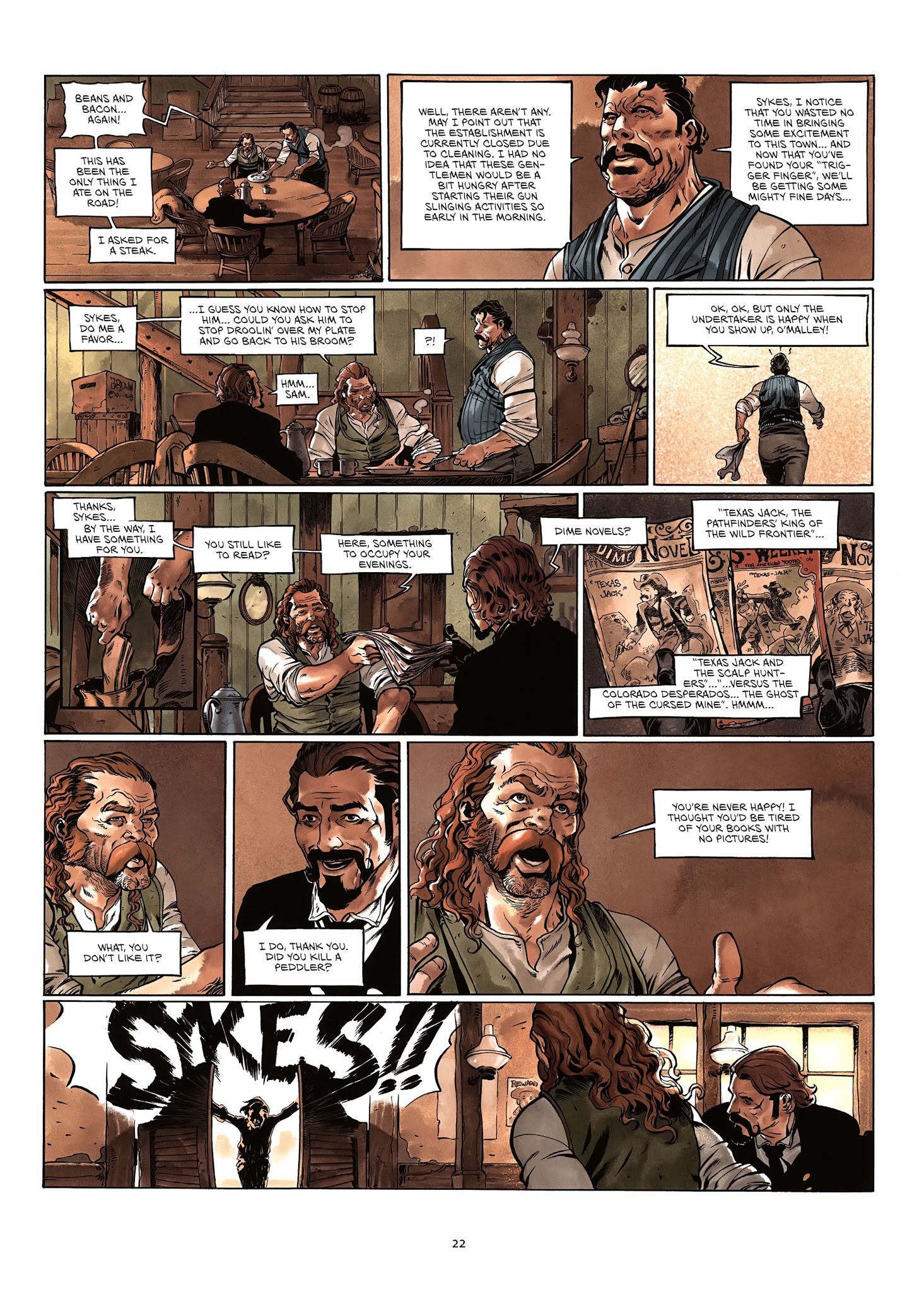 Read online Sykes comic -  Issue # TPB - 22