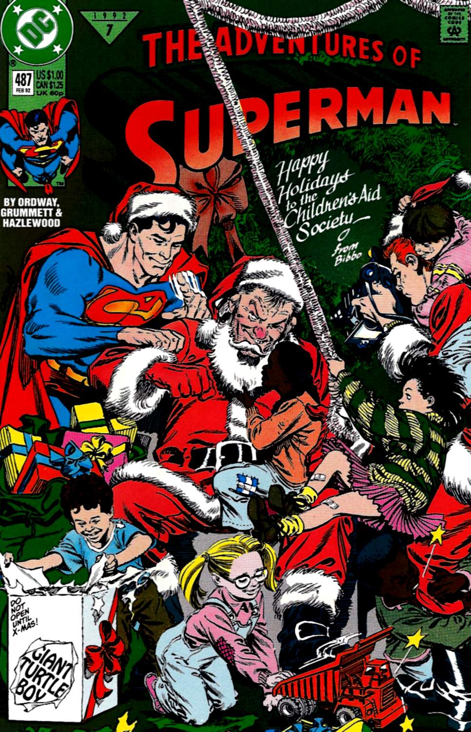 Read online Adventures of Superman (1987) comic -  Issue #487 - 1