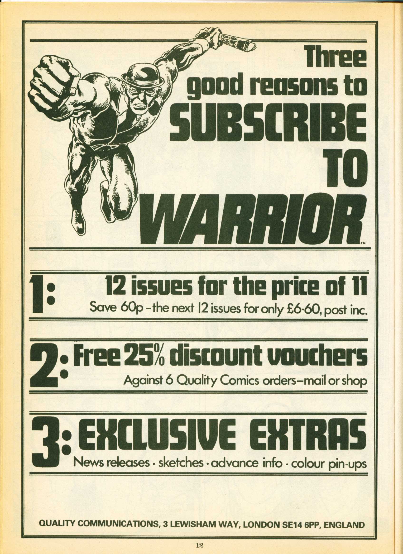Warrior Issue #12 #13 - English 12