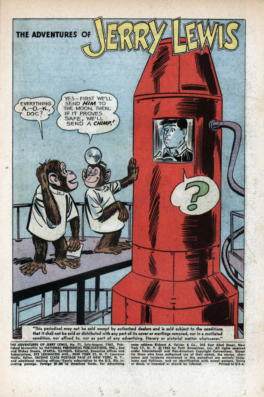 Read online The Adventures of Jerry Lewis comic -  Issue #71 - 3