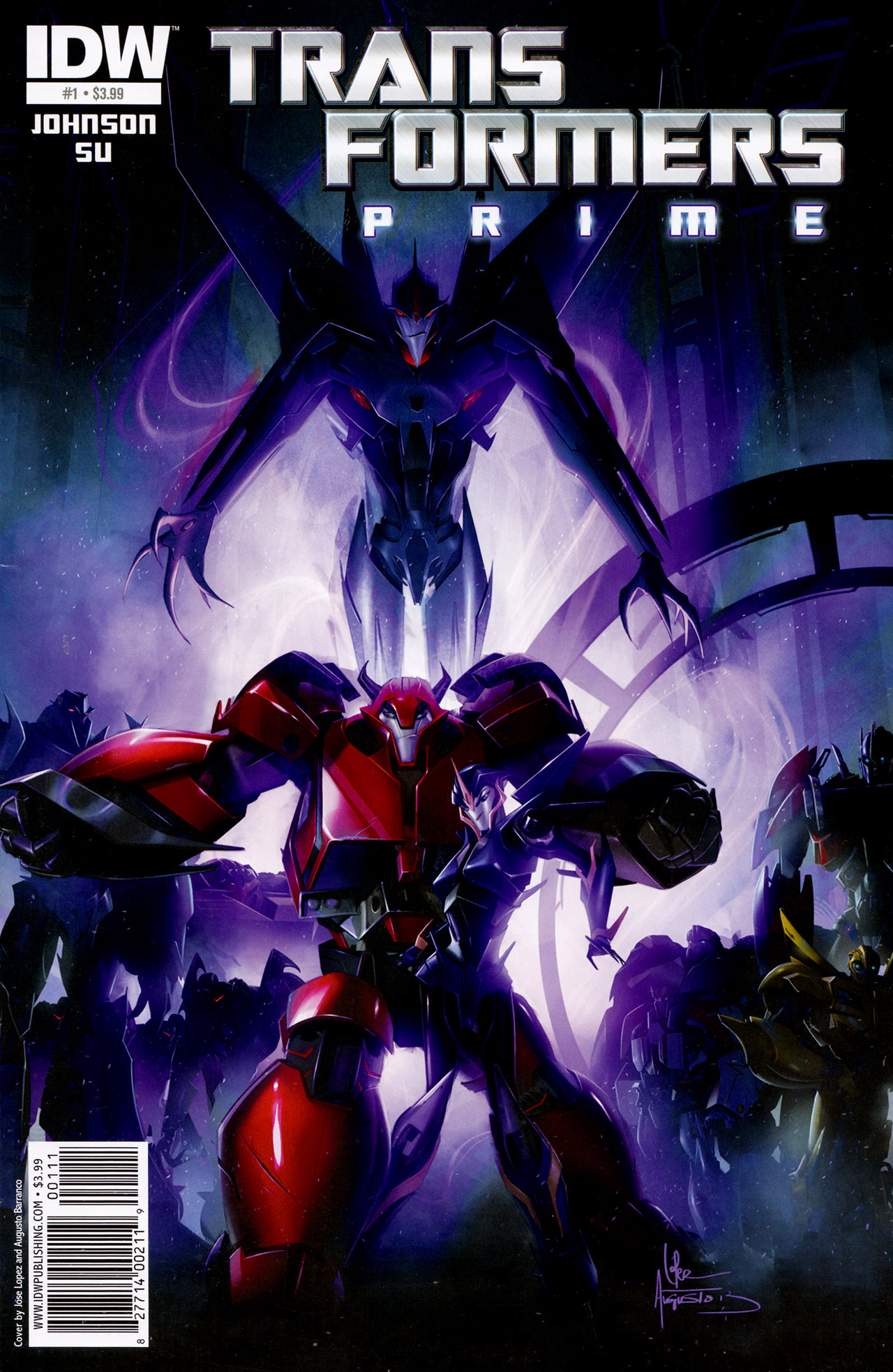 Read online The Transformers: Prime comic -  Issue #1 - 1
