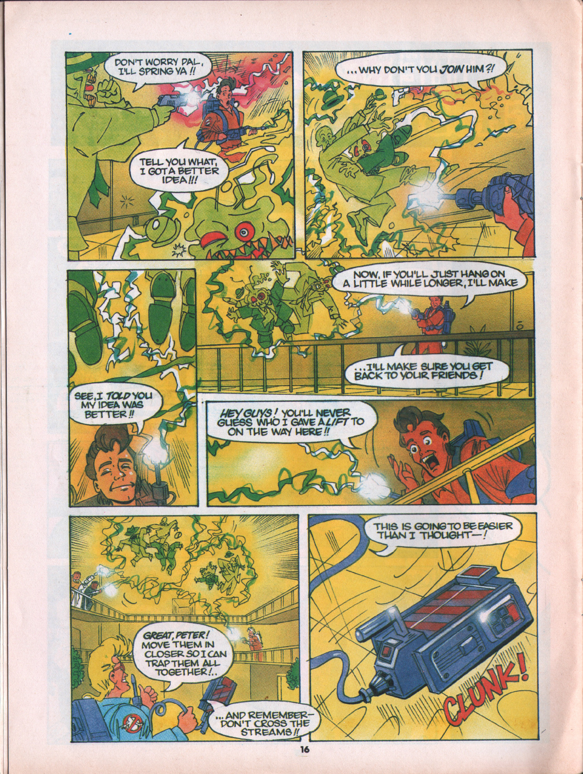 Read online The Real Ghostbusters comic -  Issue #99 - 16
