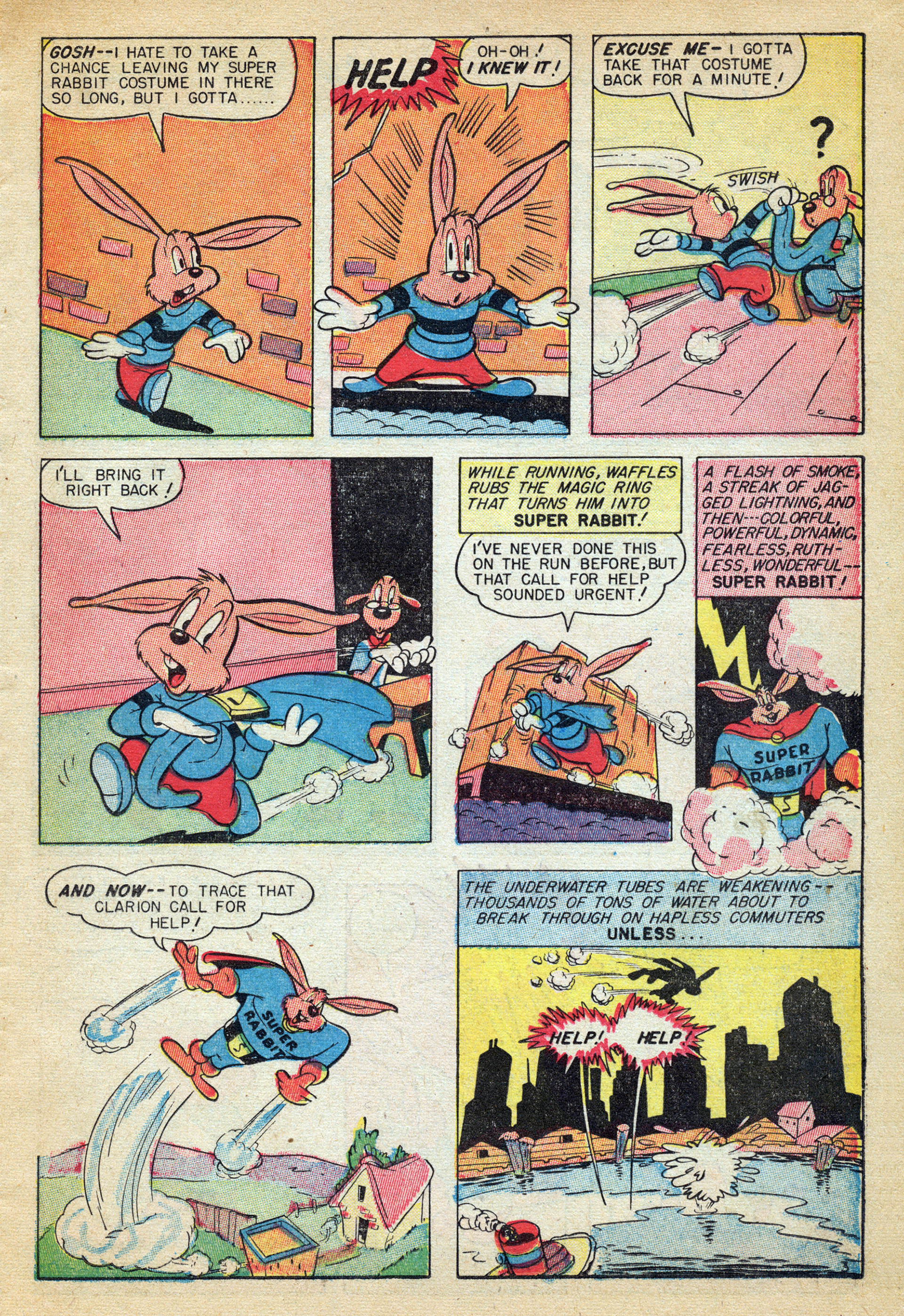Read online Super Rabbit comic -  Issue #9 - 19