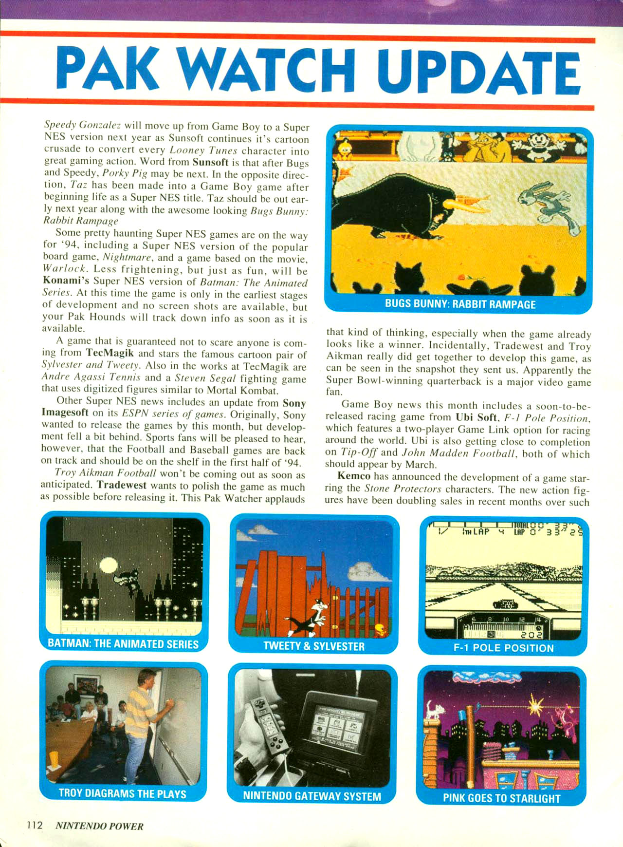 Read online Nintendo Power comic -  Issue #55 - 123