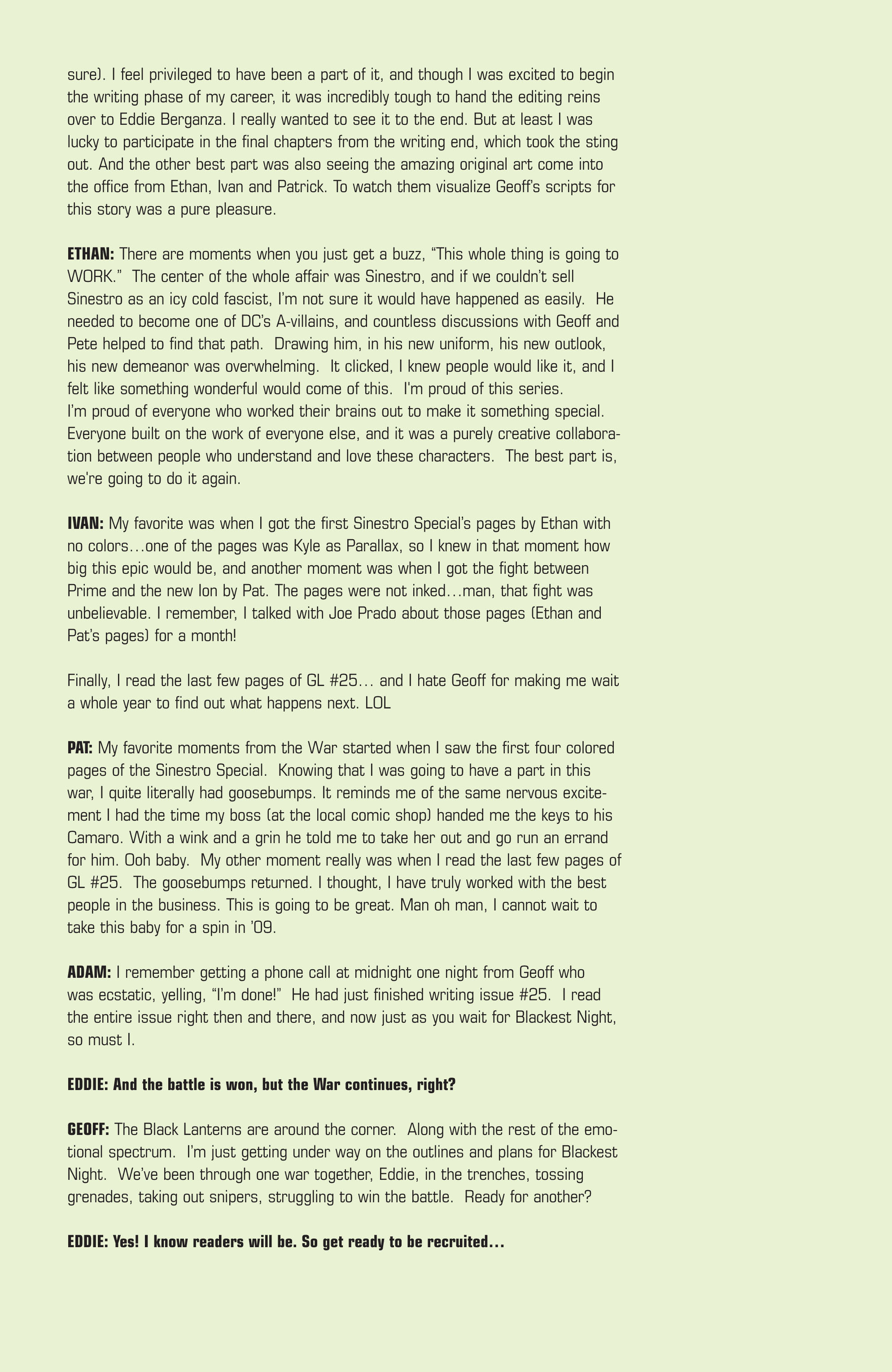 Read online Green Lantern: The Sinestro Corps War comic -  Issue # Full - 313