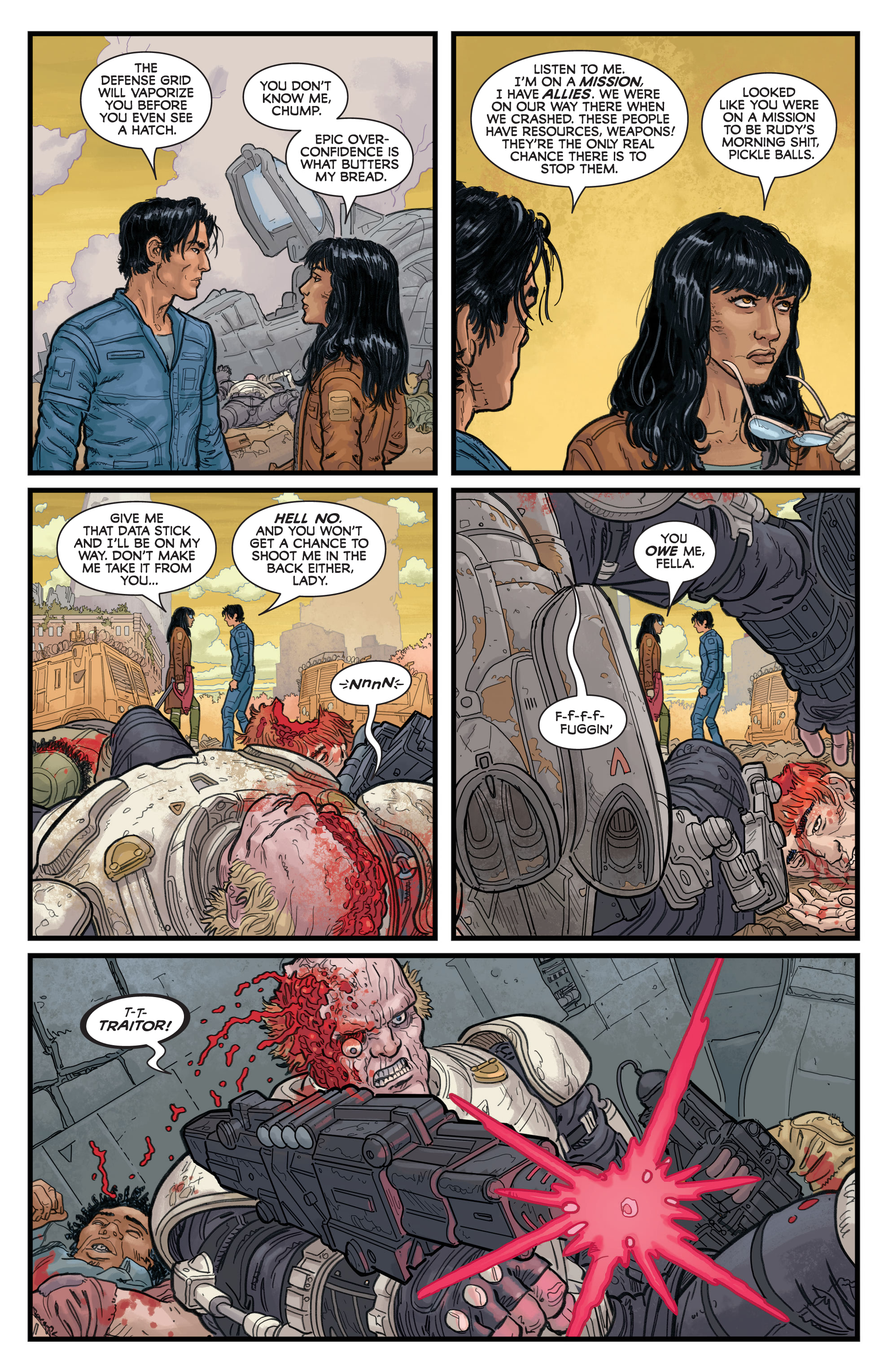 Read online Post Americana comic -  Issue #1 - 25