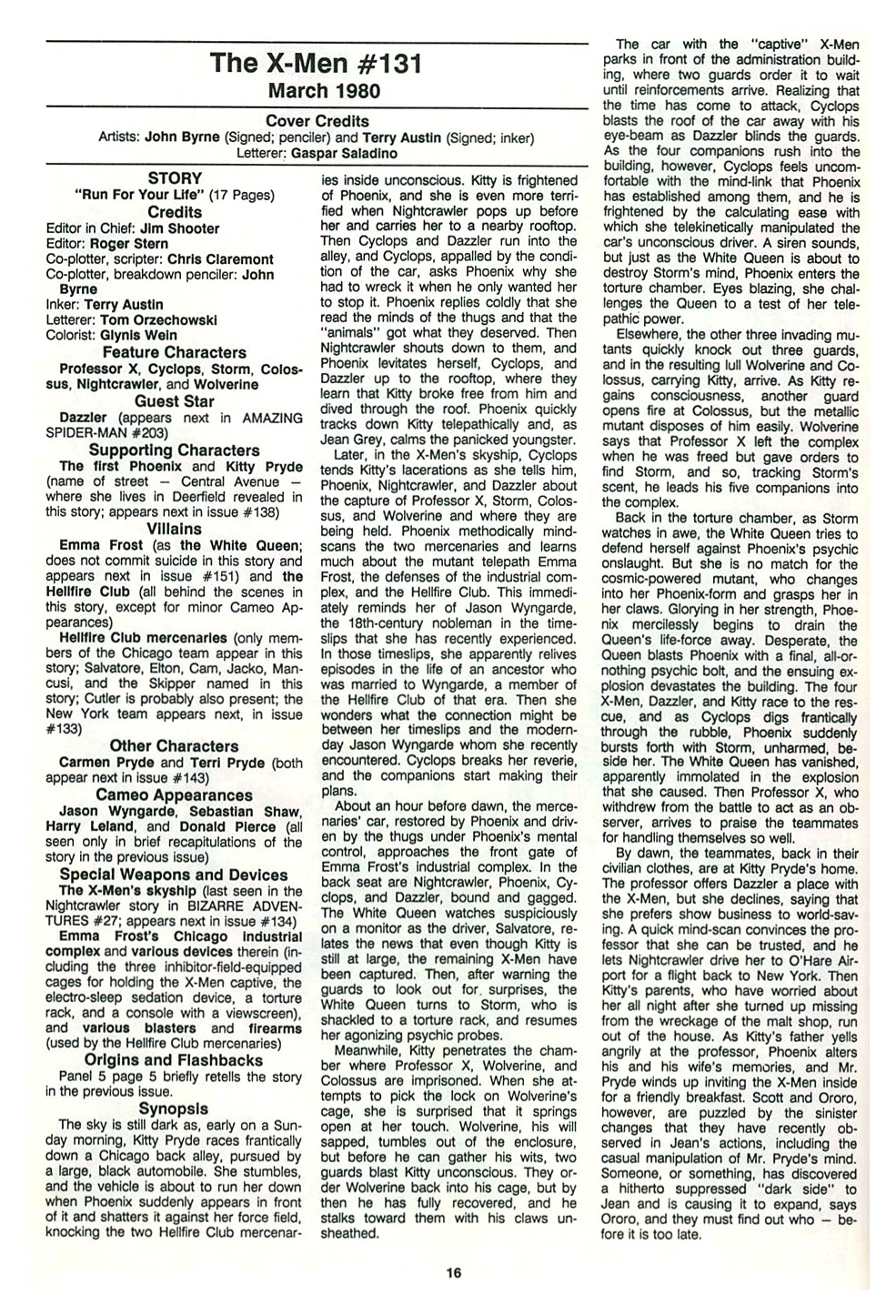 The Official Marvel Index To The X-Men (1987) issue 7 - Page 18