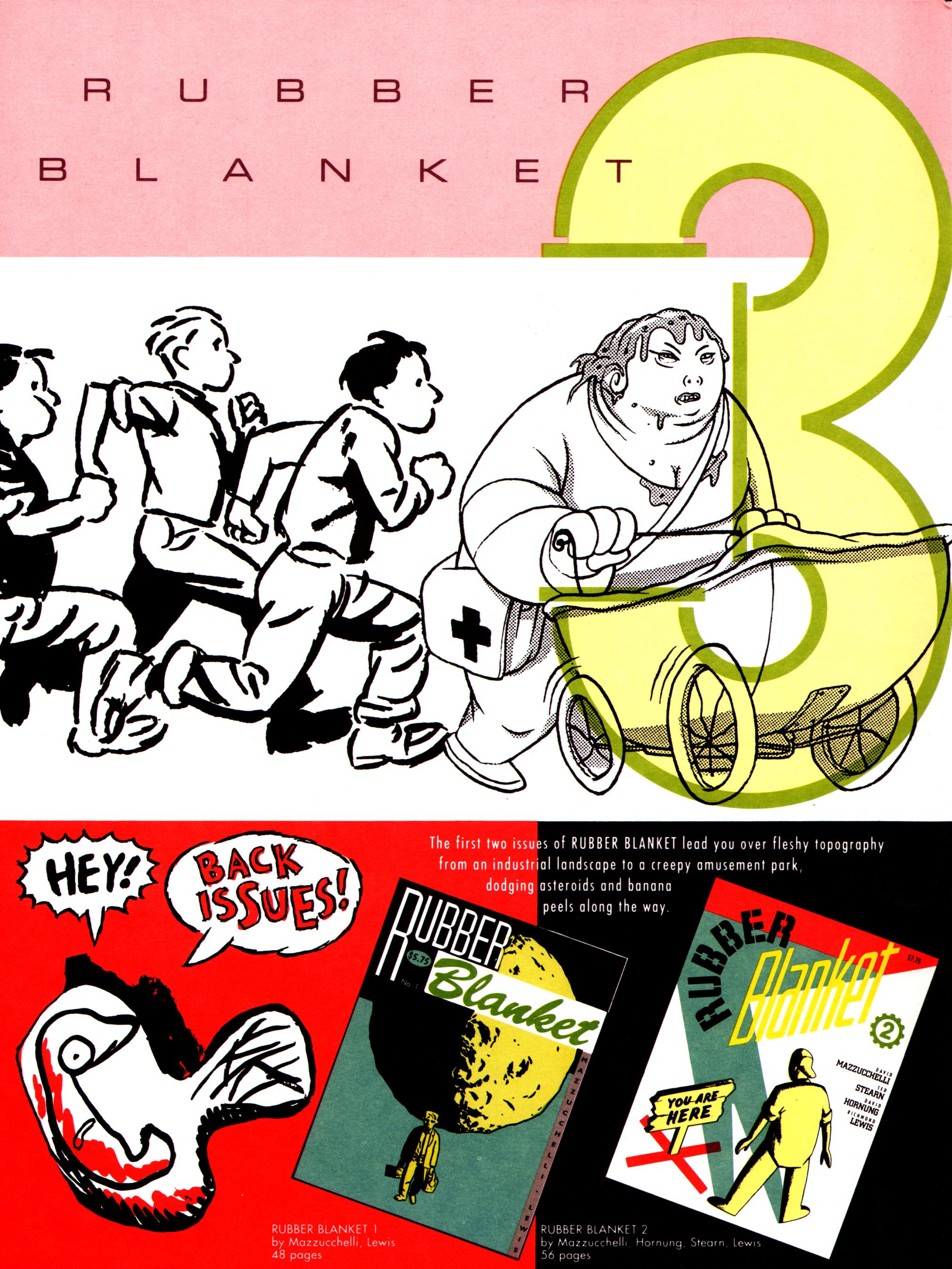 Read online Rubber Blanket comic -  Issue #3 - 2