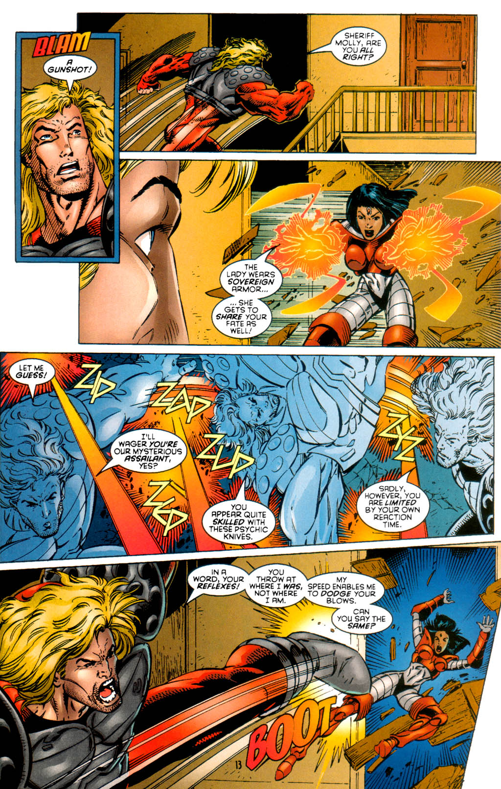 Read online Sovereign Seven comic -  Issue #22 - 14