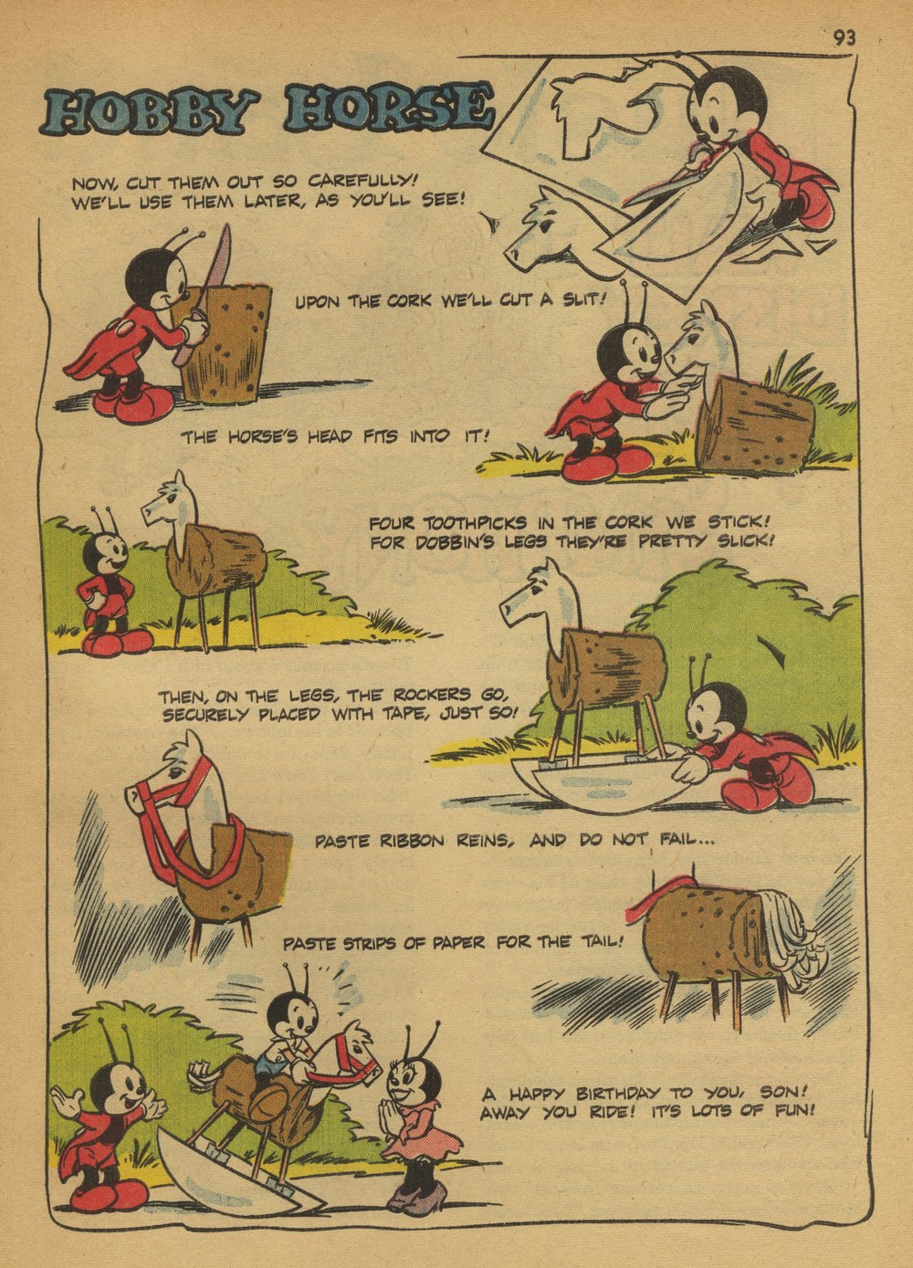 Read online Walt Disney's Silly Symphonies comic -  Issue #6 - 95