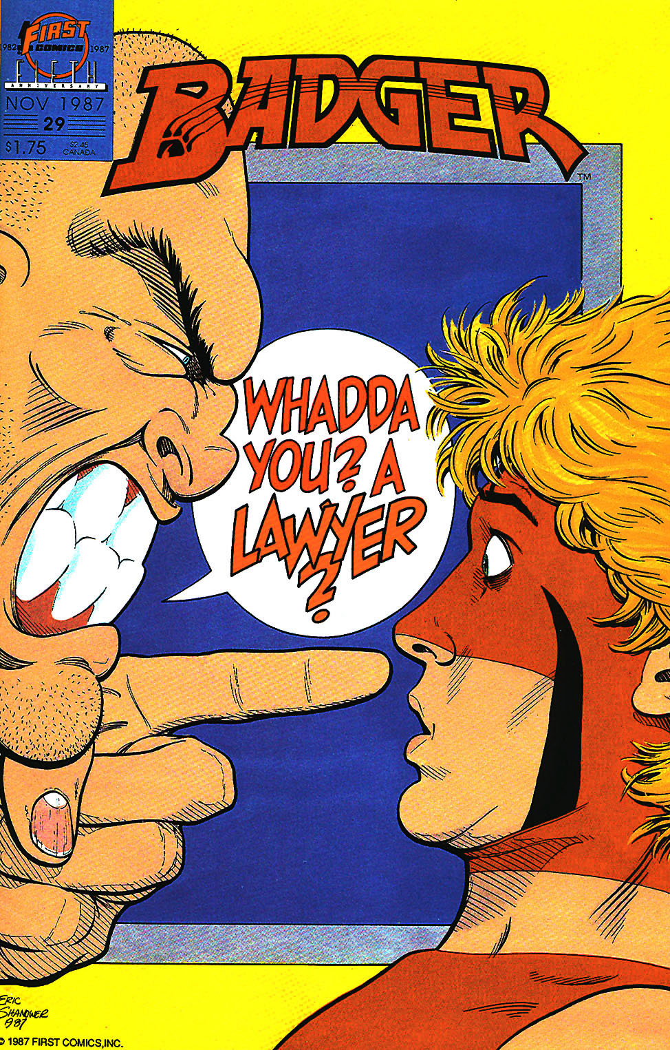 Read online The Badger comic -  Issue #29 - 2