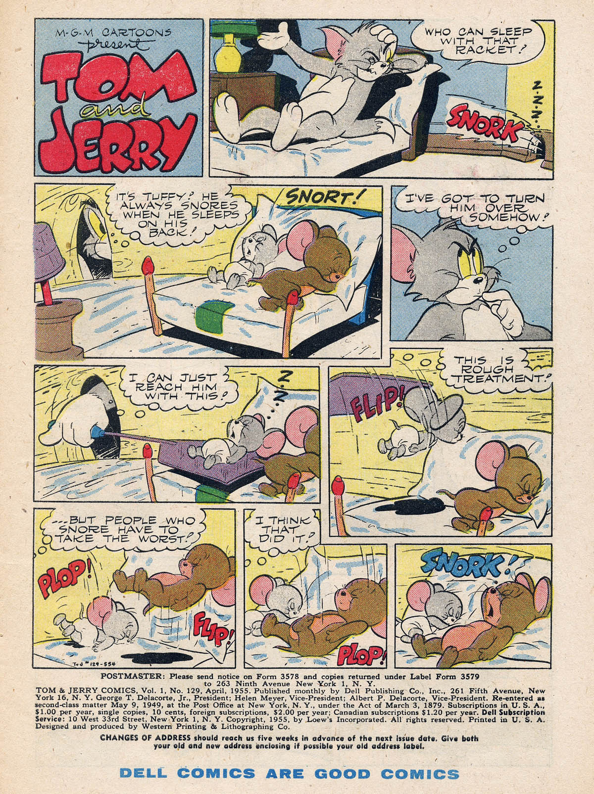 Read online Tom & Jerry Comics comic -  Issue #129 - 3