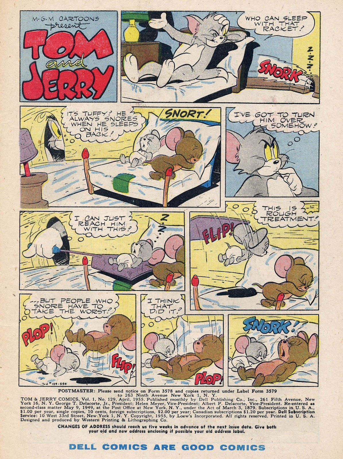 Tom & Jerry Comics issue 129 - Page 3