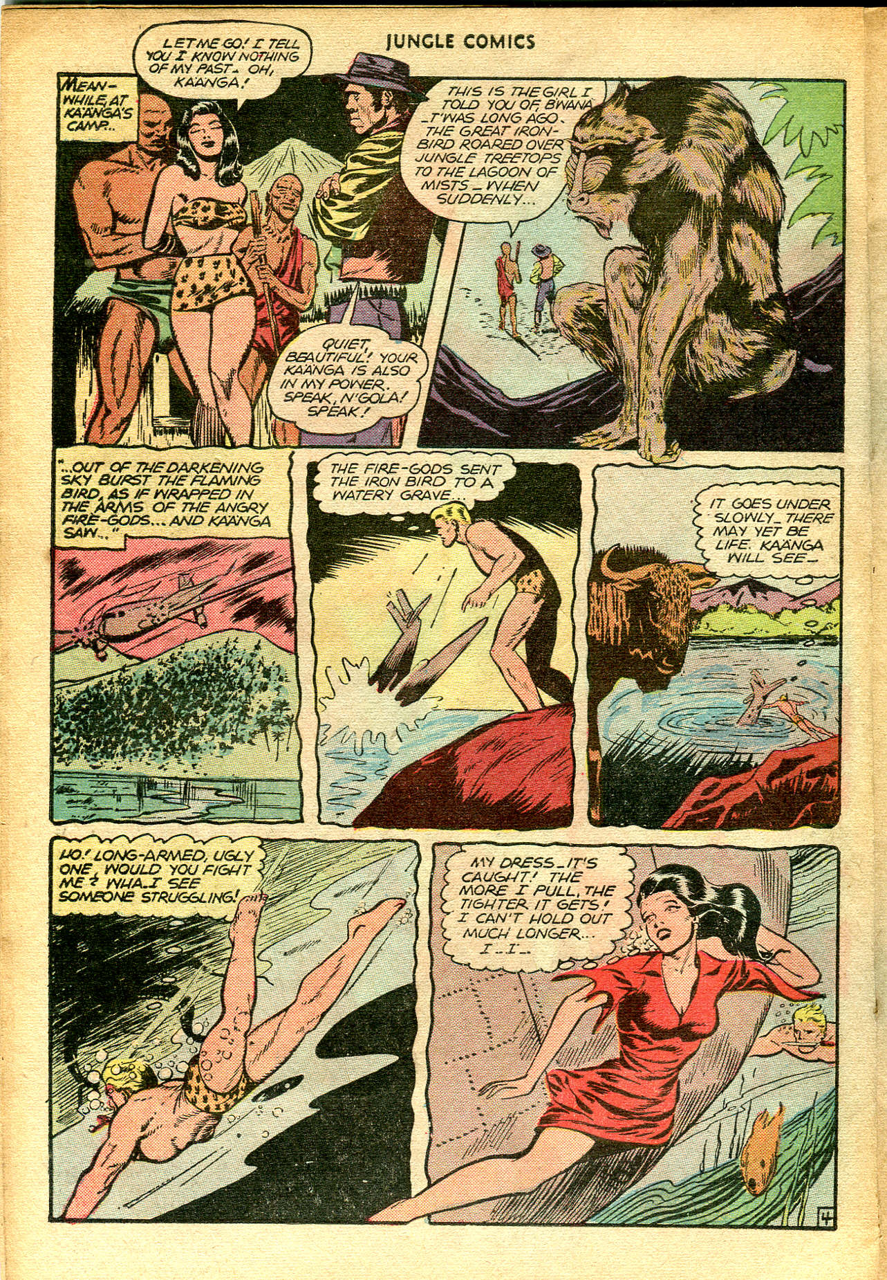 Read online Jungle Comics comic -  Issue #82 - 6