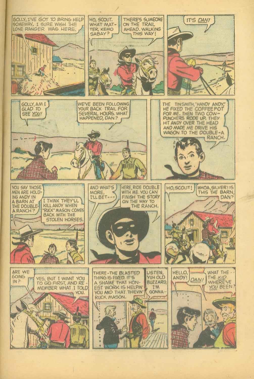 Read online The Lone Ranger (1948) comic -  Issue #16 - 37