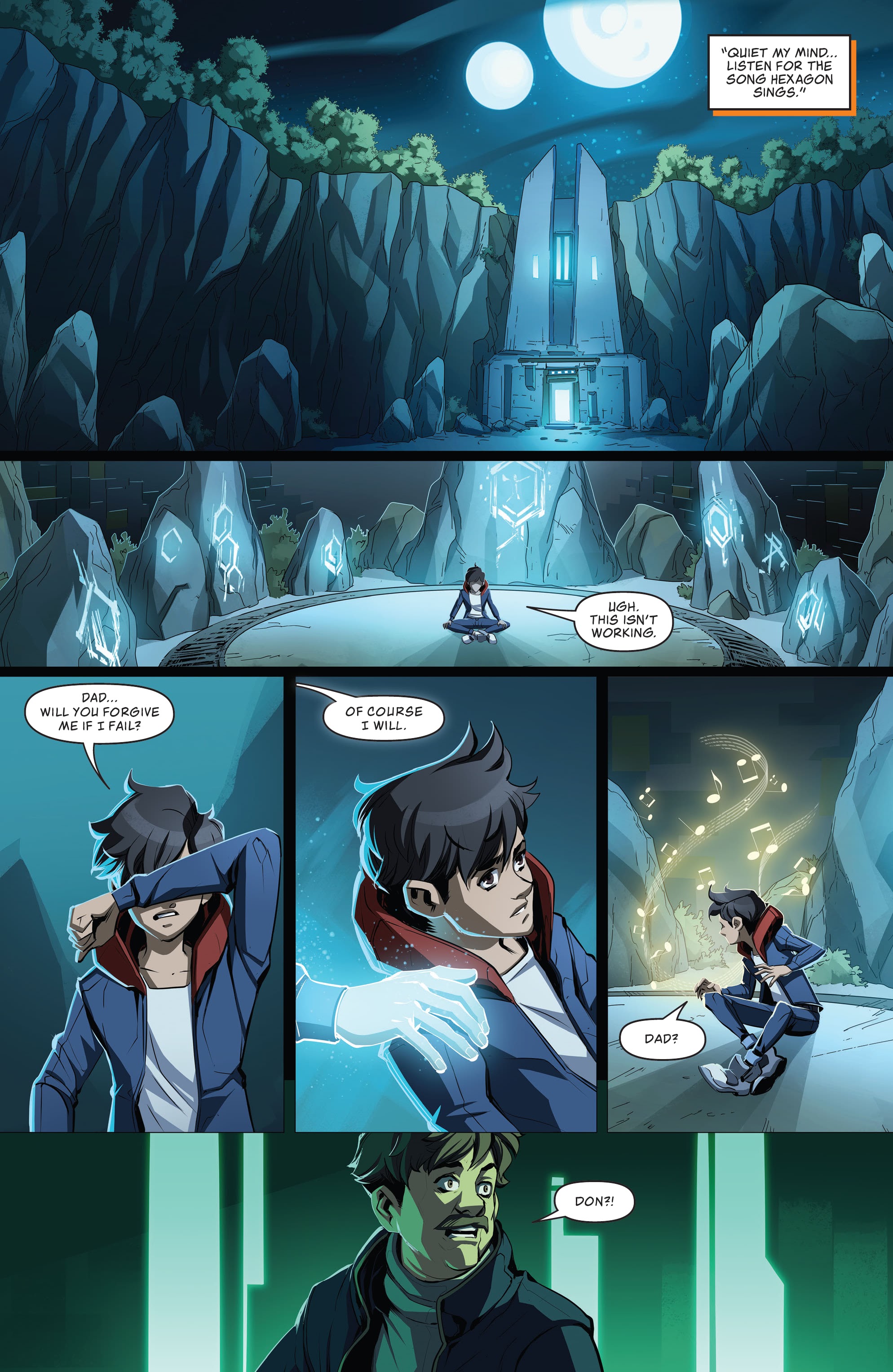 Read online Hexagon comic -  Issue #4 - 22
