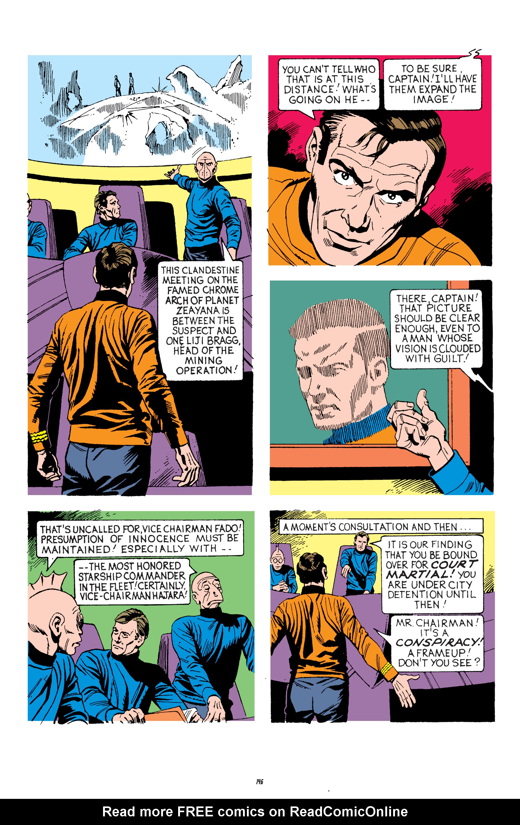 Read online Star Trek Archives comic -  Issue # TPB 4 - 146