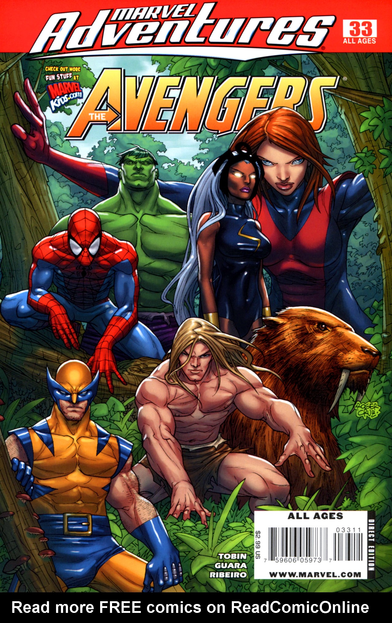 Read online Marvel Adventures The Avengers comic -  Issue #33 - 1