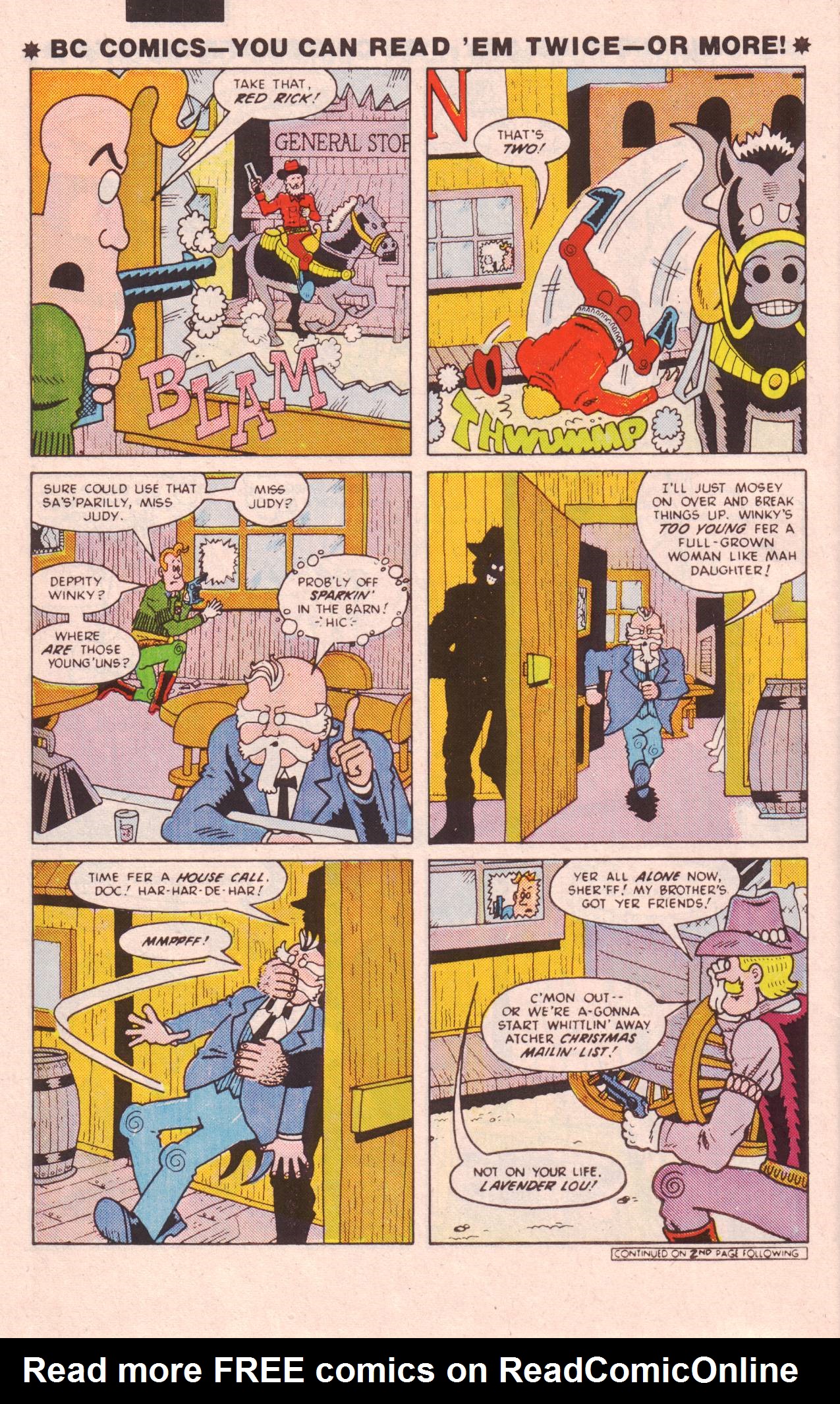 Read online 'Mazing Man comic -  Issue #9 - 21