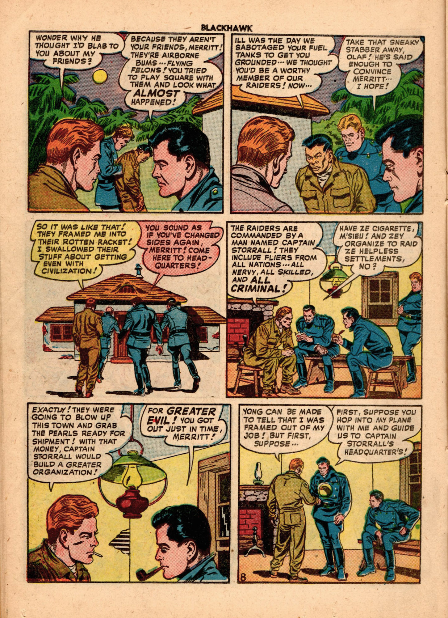 Read online Blackhawk (1957) comic -  Issue #21 - 22